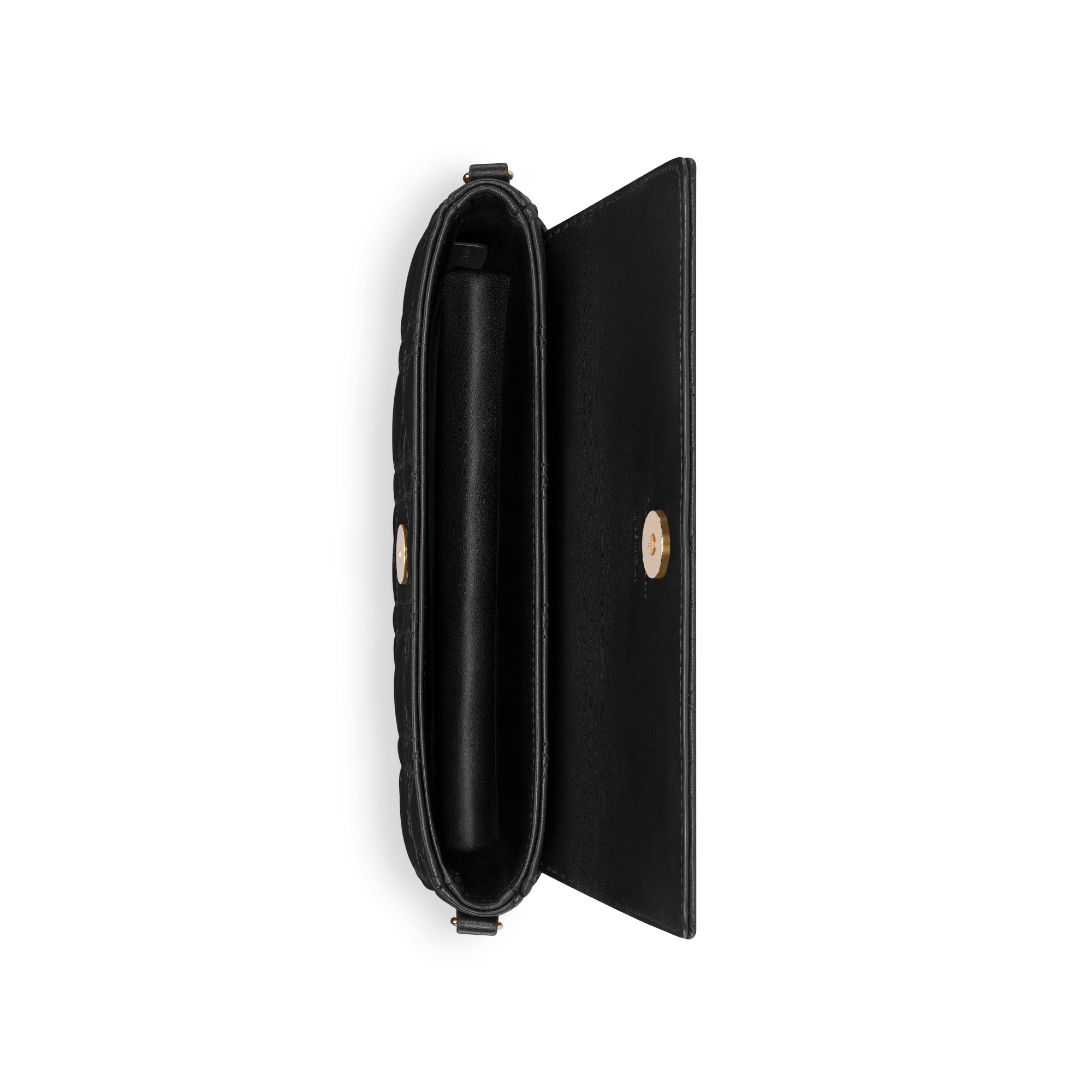 Pochette à chaîne My Dior Cuir d'agneau Cannage noir E06