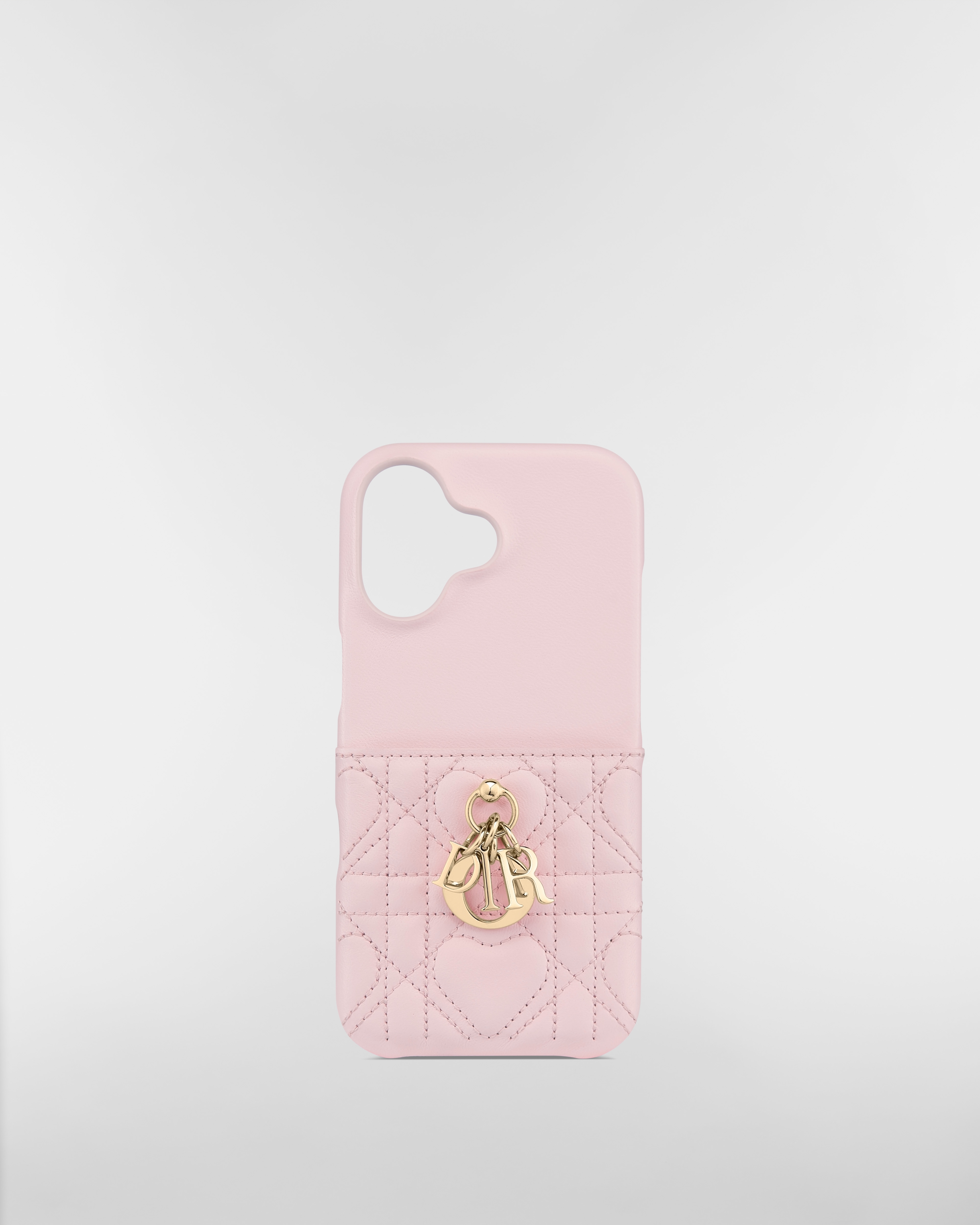 【日本限定】Lady Dior iPhone 17 ケース ハート カナージュ ラムスキン E01