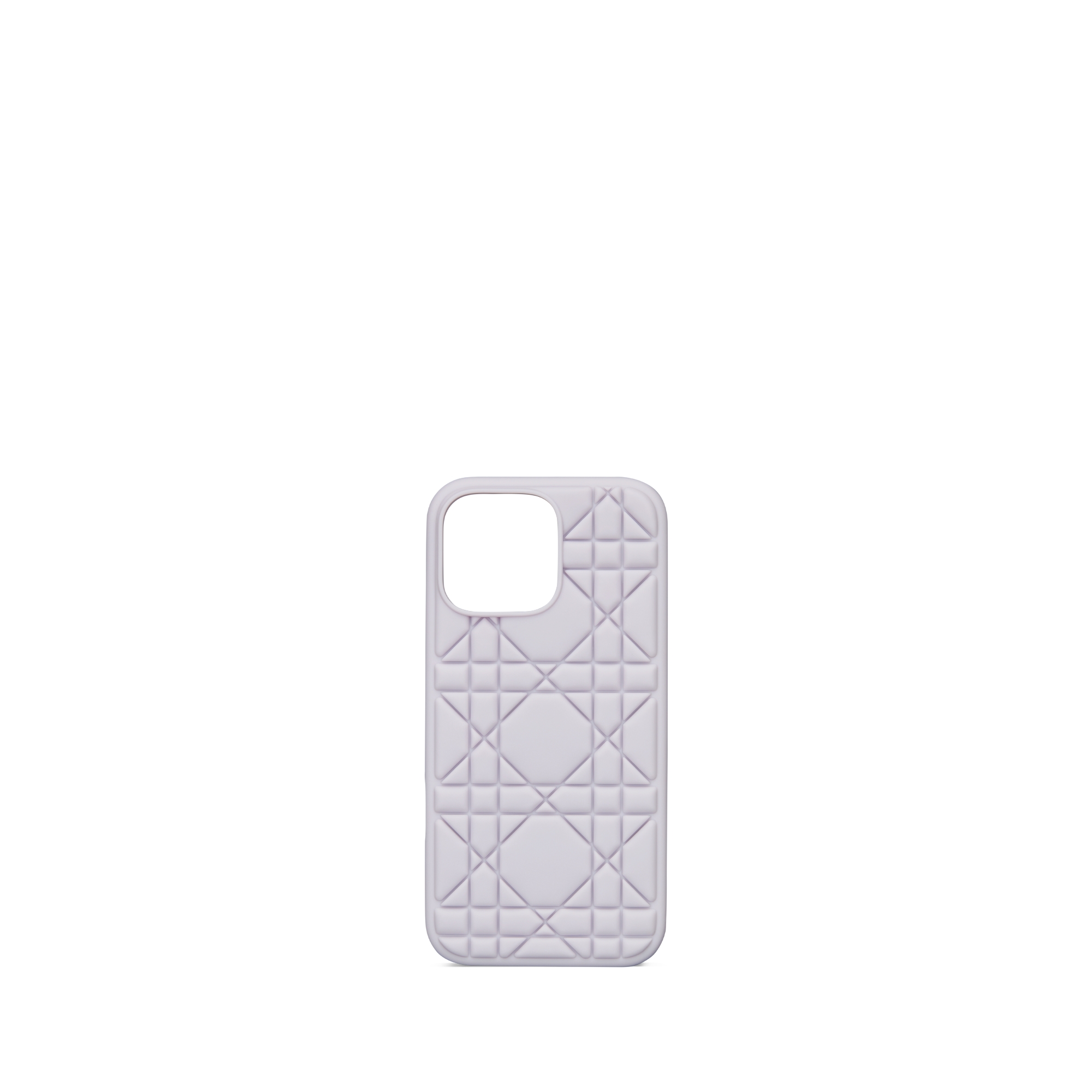 DiorTravel Cover for iPhone 16 Pro Max Lilac Macrocannage Rubber E01