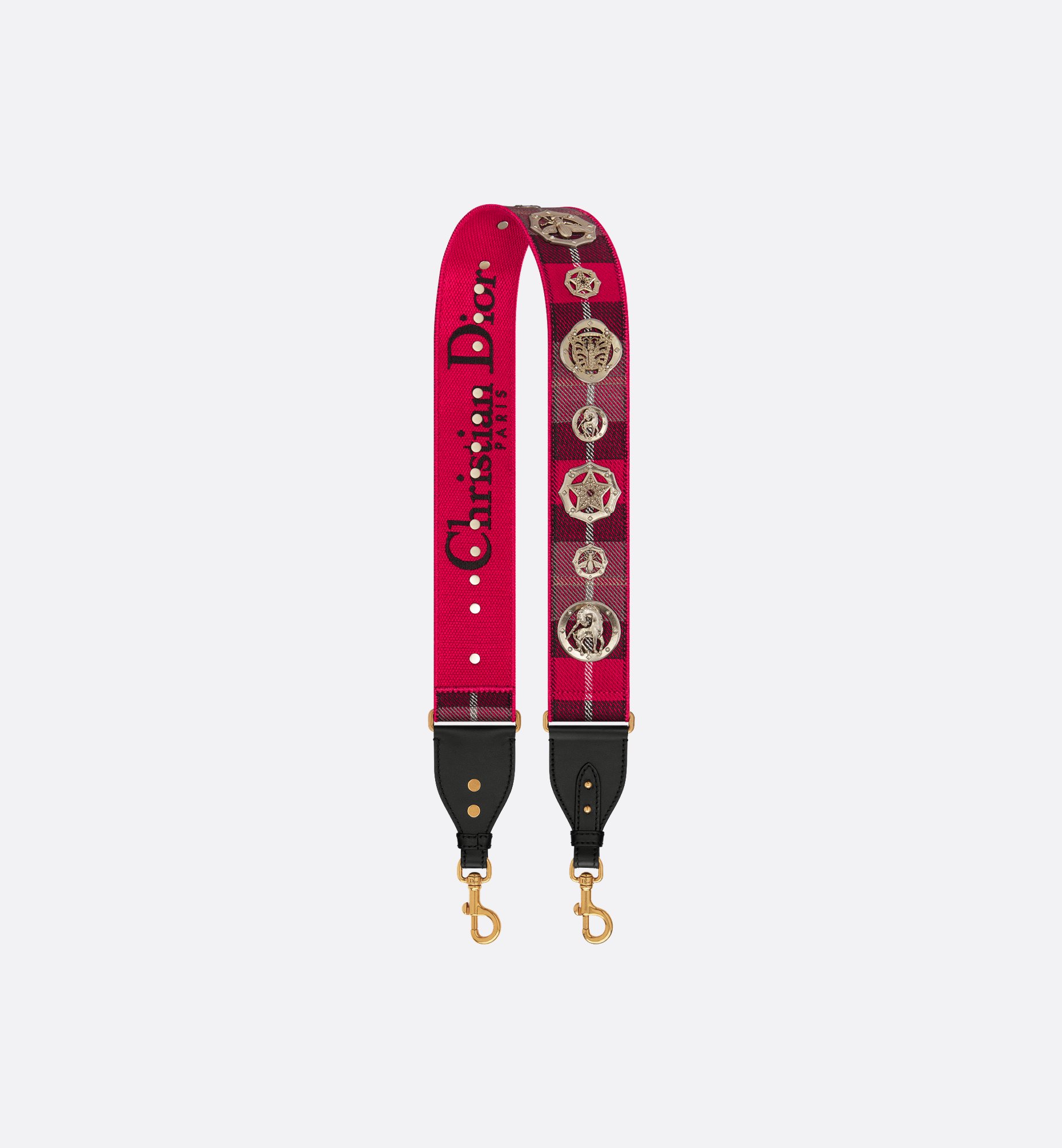 DIOR | ショルダーストラップ Check'n'Dior エンブロイダリー DIOR | ショルダーストラップ Check'n'Dior エンブロイダリー