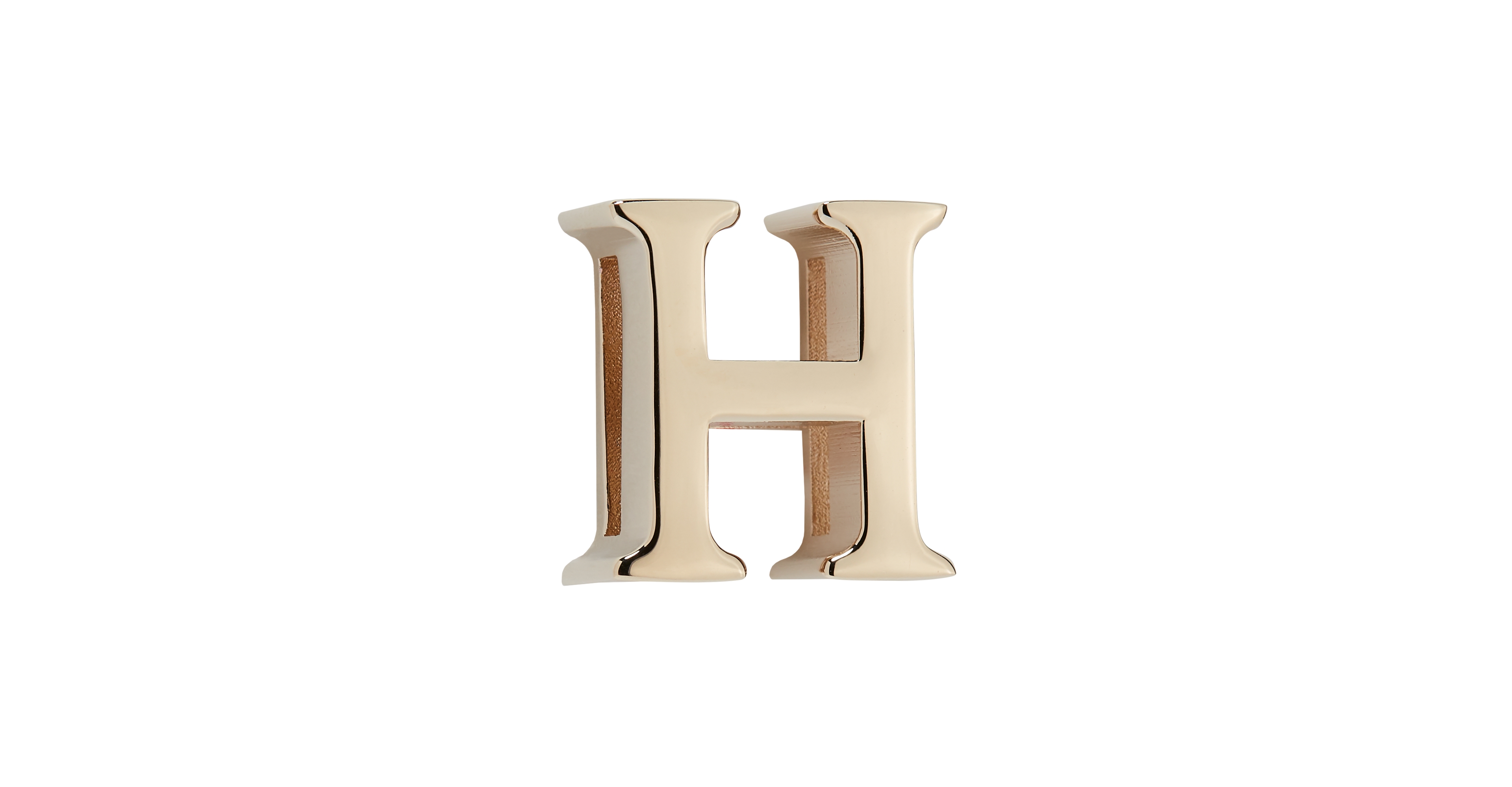 My ABCDior Letter H Badge