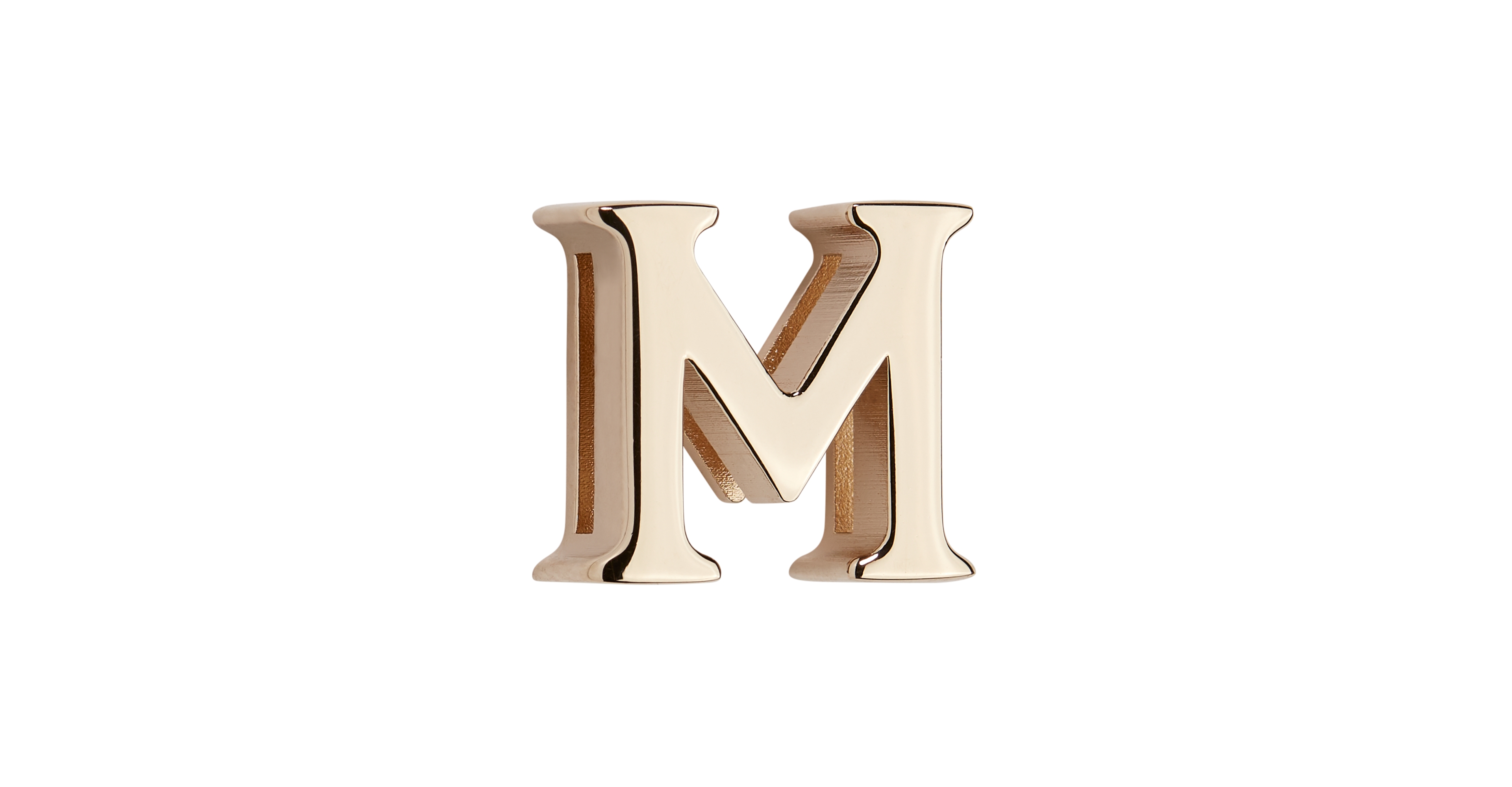 My ABCDior Letter M Badge
