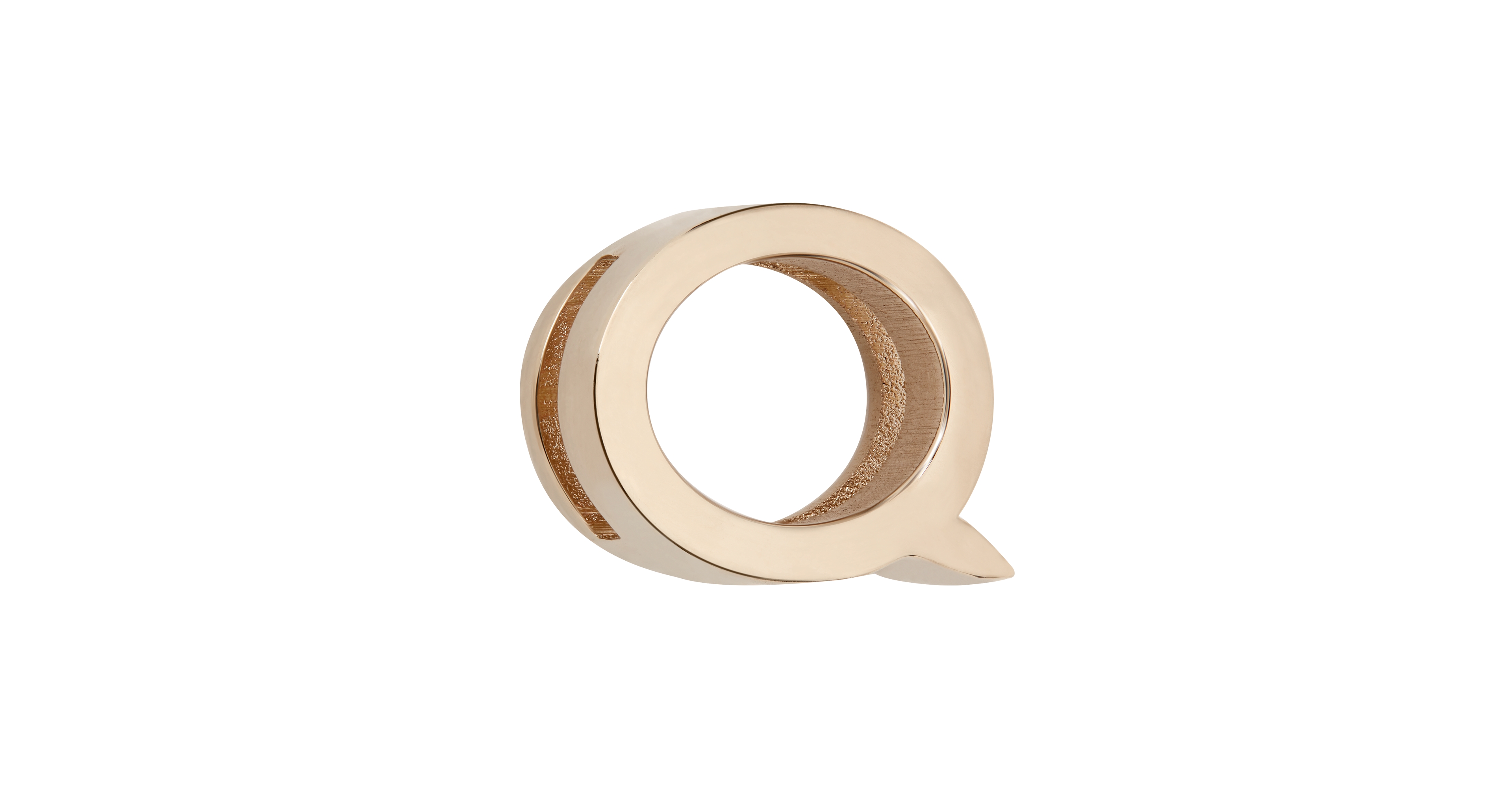 My ABCDior Letter Q Badge