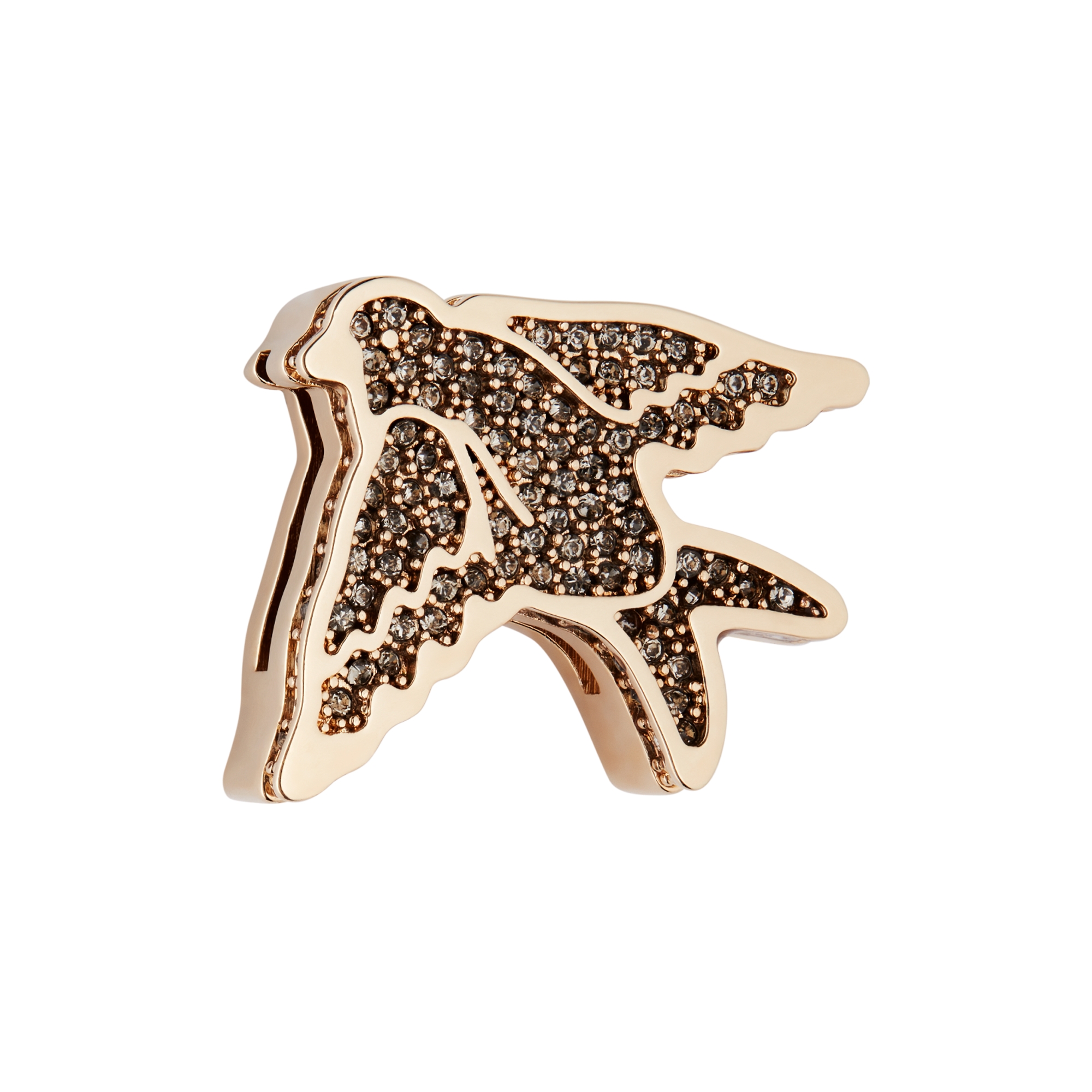 Broche Phoenix en Émail Multicolore en Laiton pour Hommes et Femmes