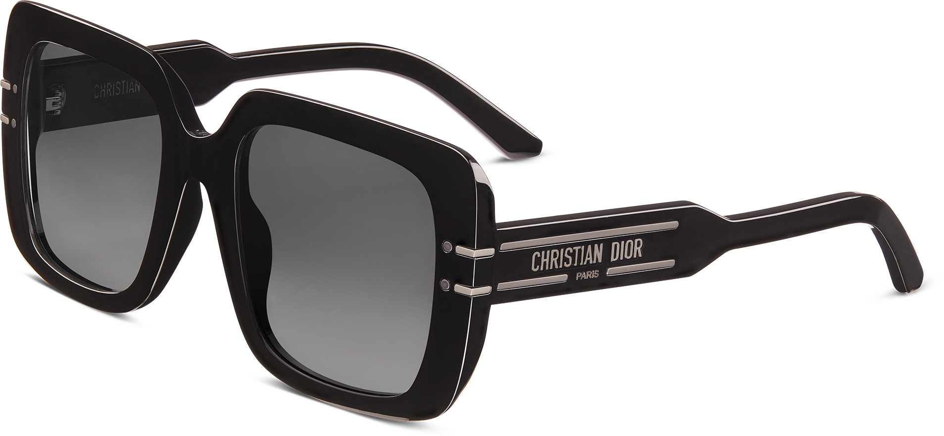 DIOR Diorsignature S11I Black Square Sunglasses Women