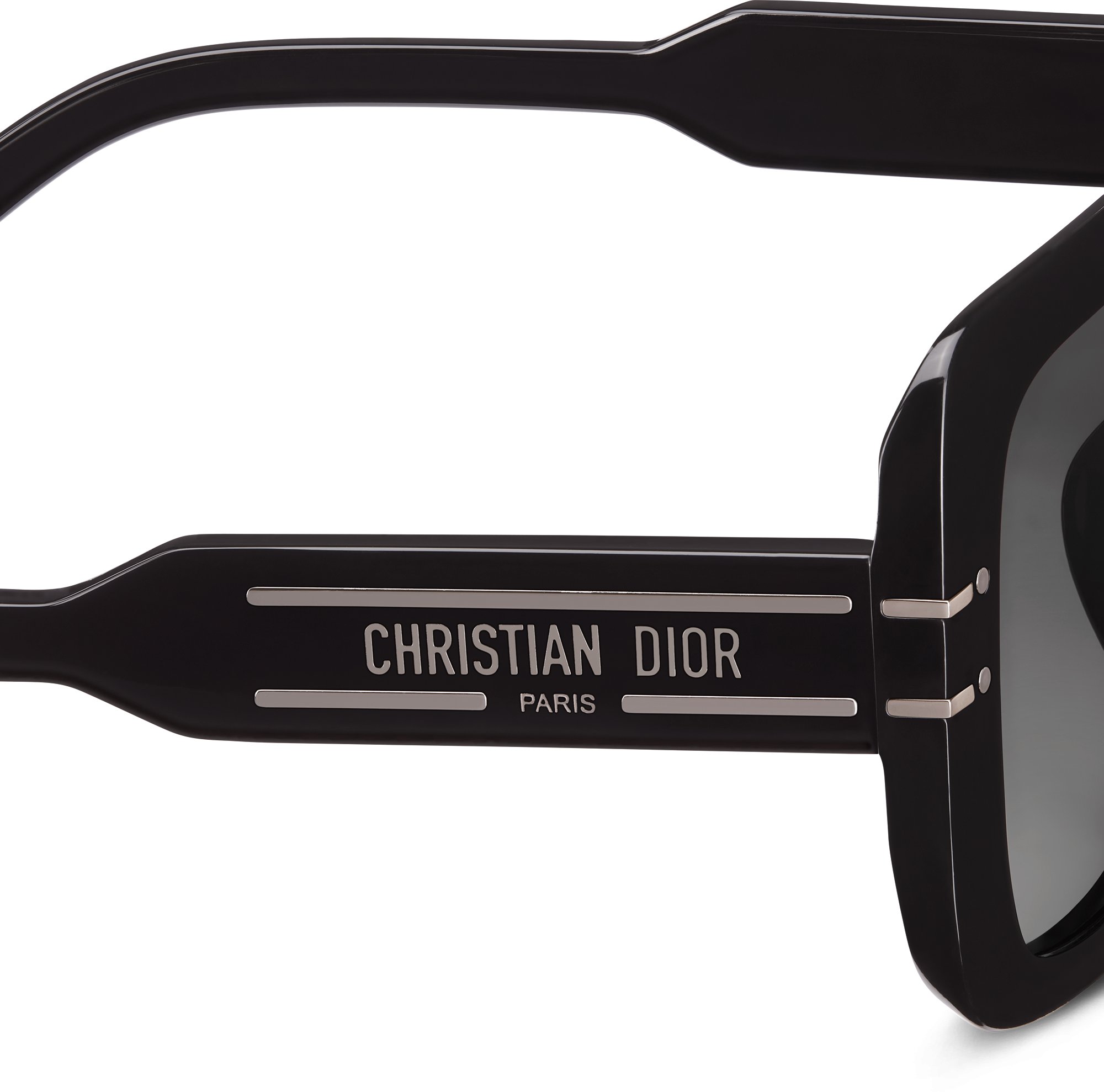 Dior black square sunglasses store
