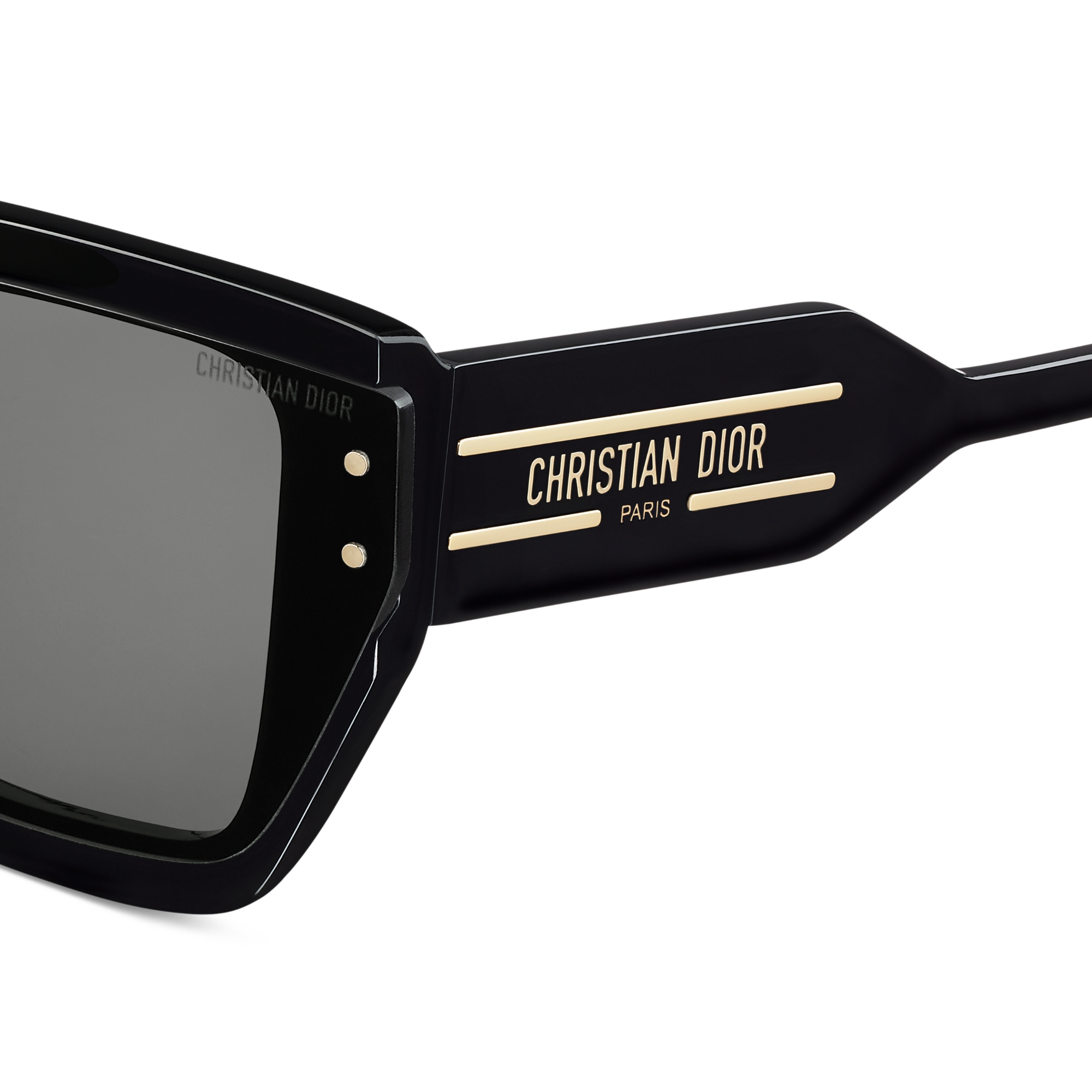 DiorSignature S14F 黑色方形太陽眼鏡 E09