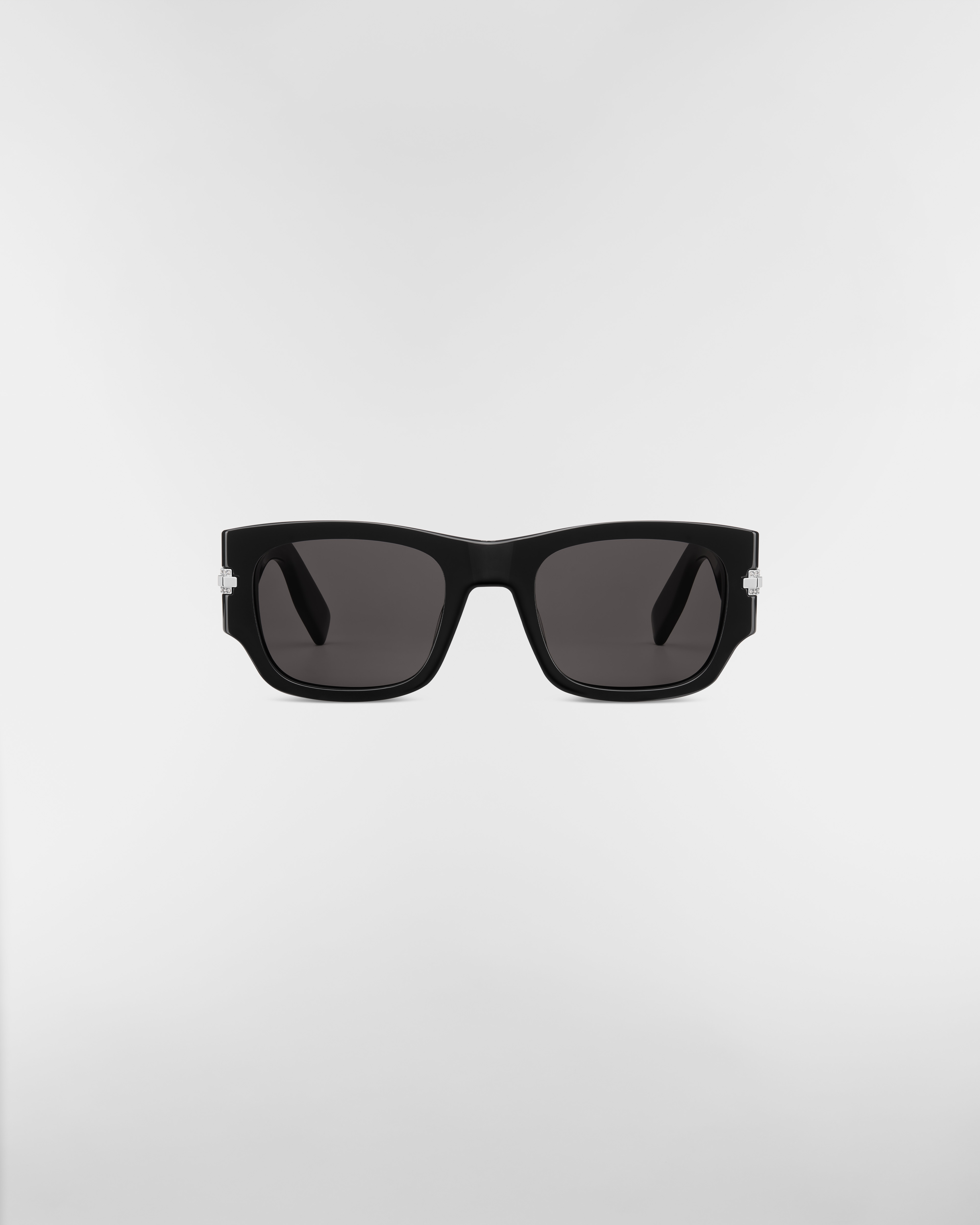 DiorBlackSuit XL S3I Lunettes de soleil rectangulaires noires E01