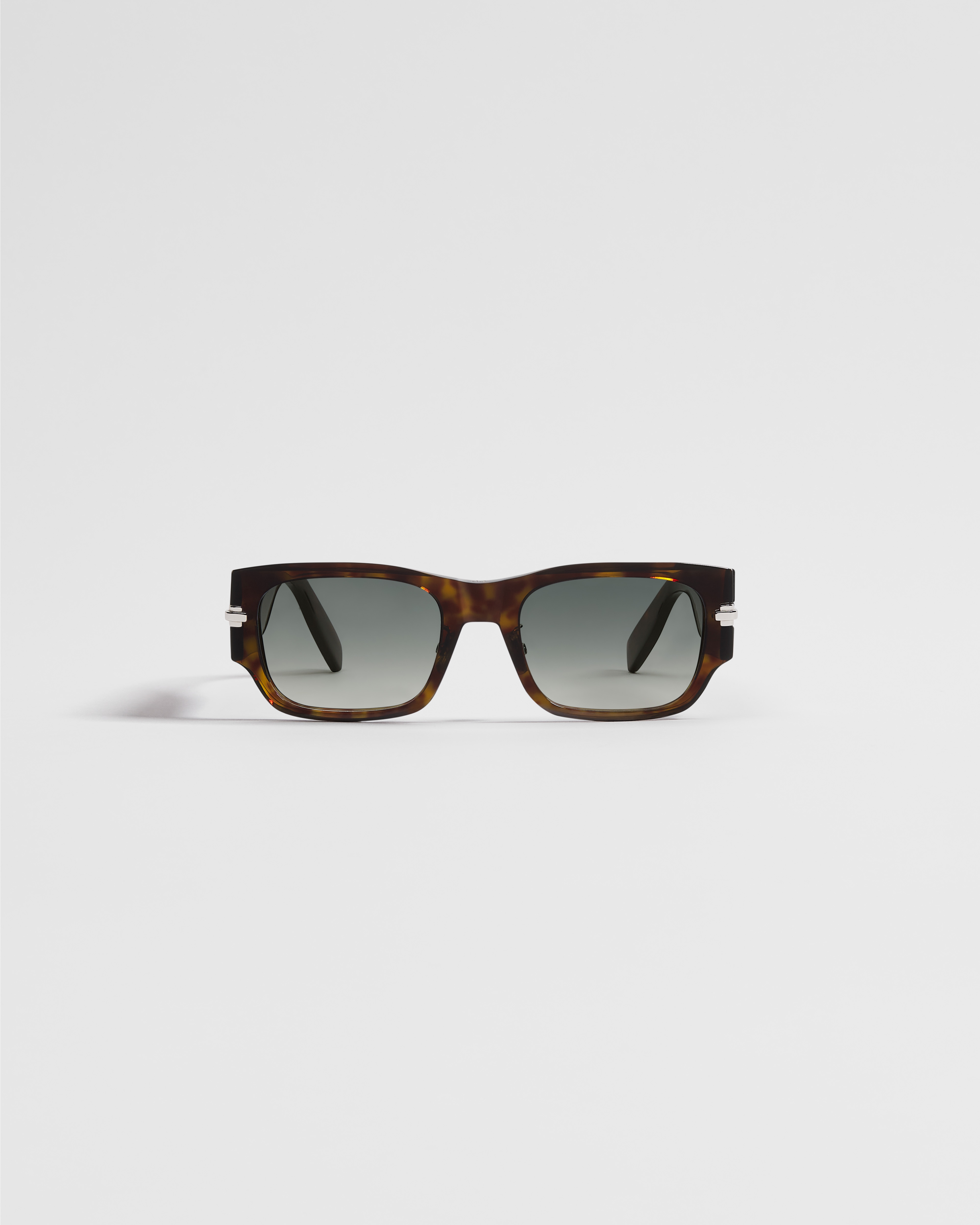 DiorBlackSuit XL S4F Brown Tortoiseshell-Effect Square Sunglasses E01