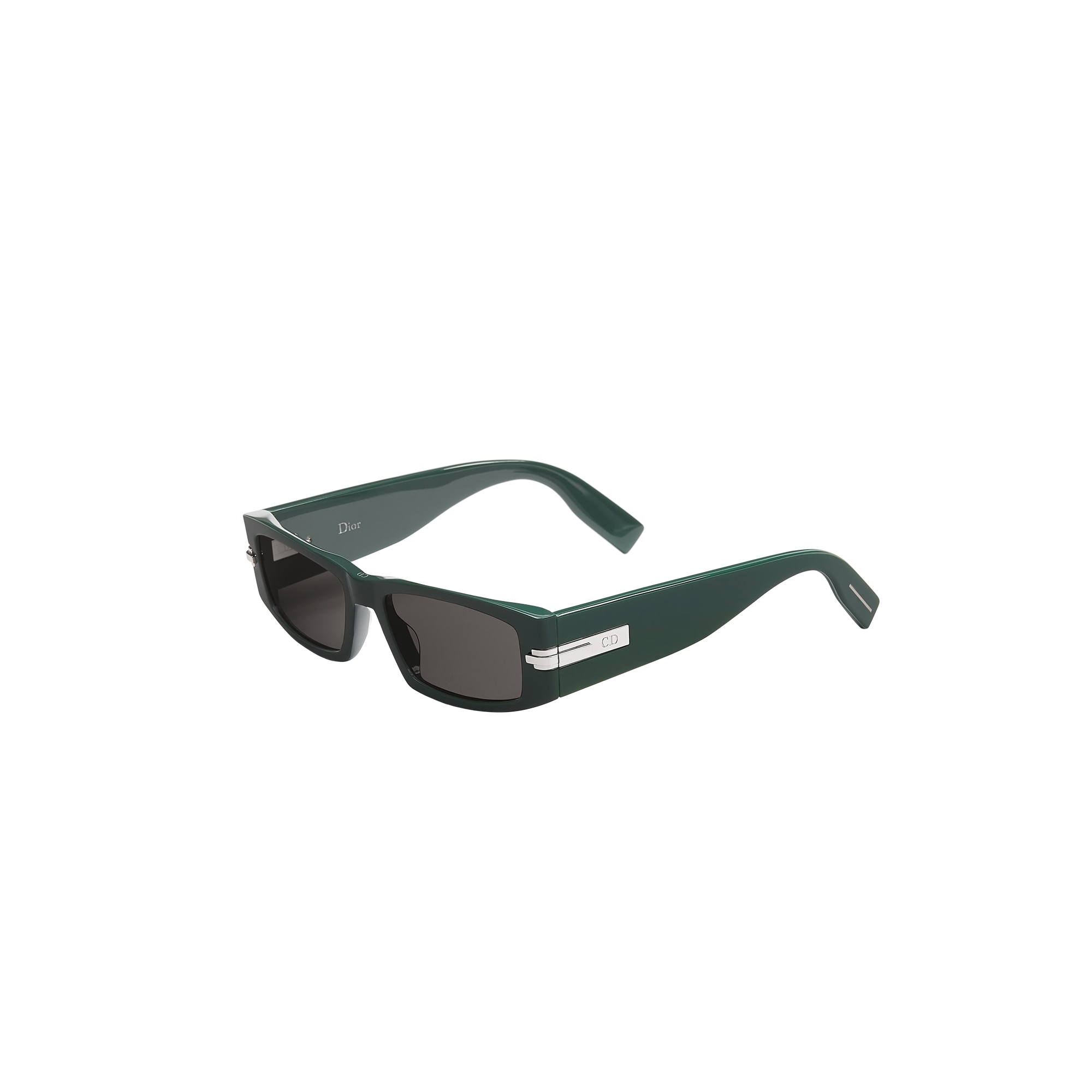  Pine Green Rectangular Sunglasses