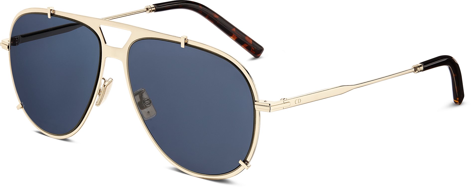 DiorBlackSuit A3U Blue Pilot Sunglasses DIOR