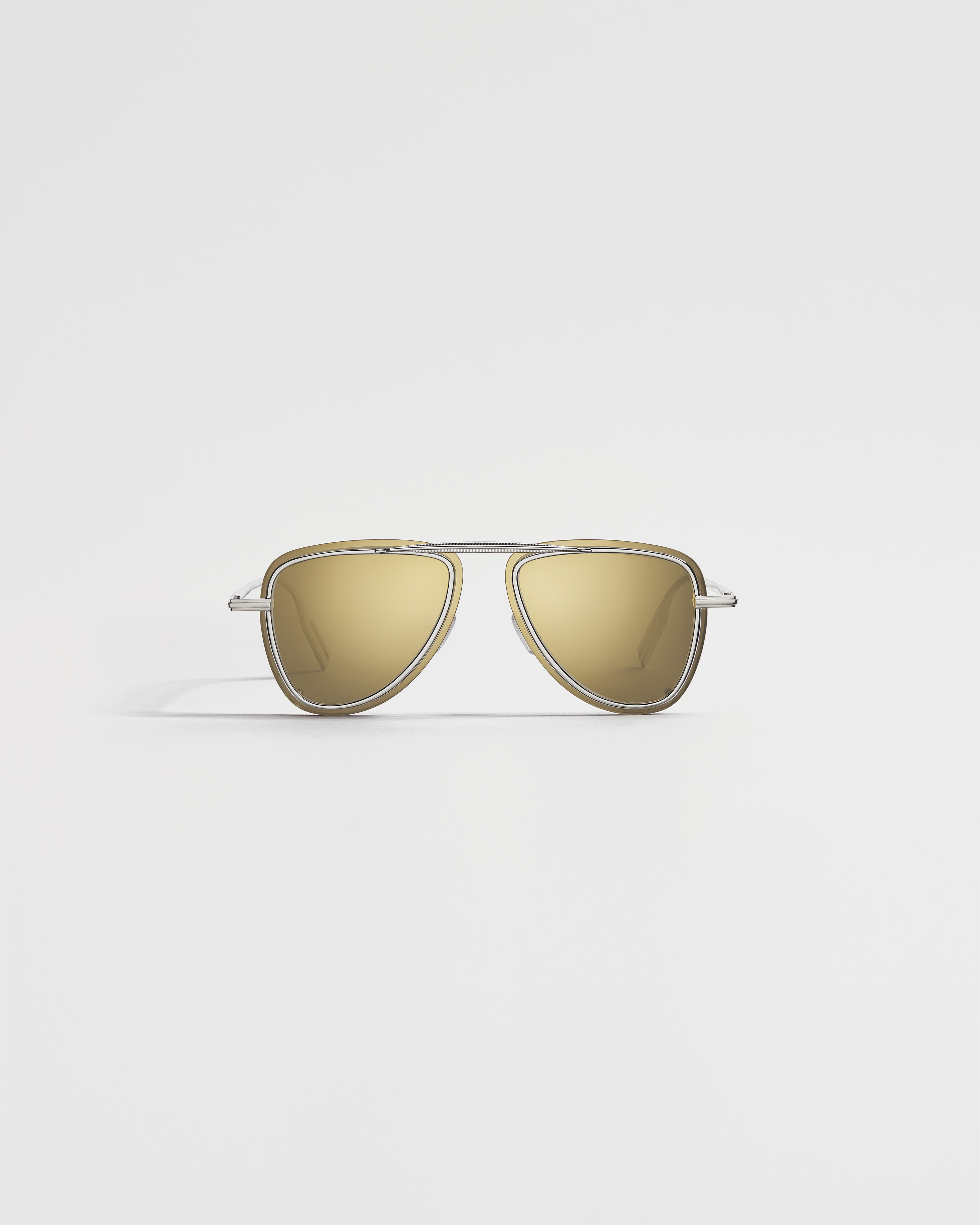 DiorBlackSuit A5U Gold-Tone Pilot Sunglasses E01