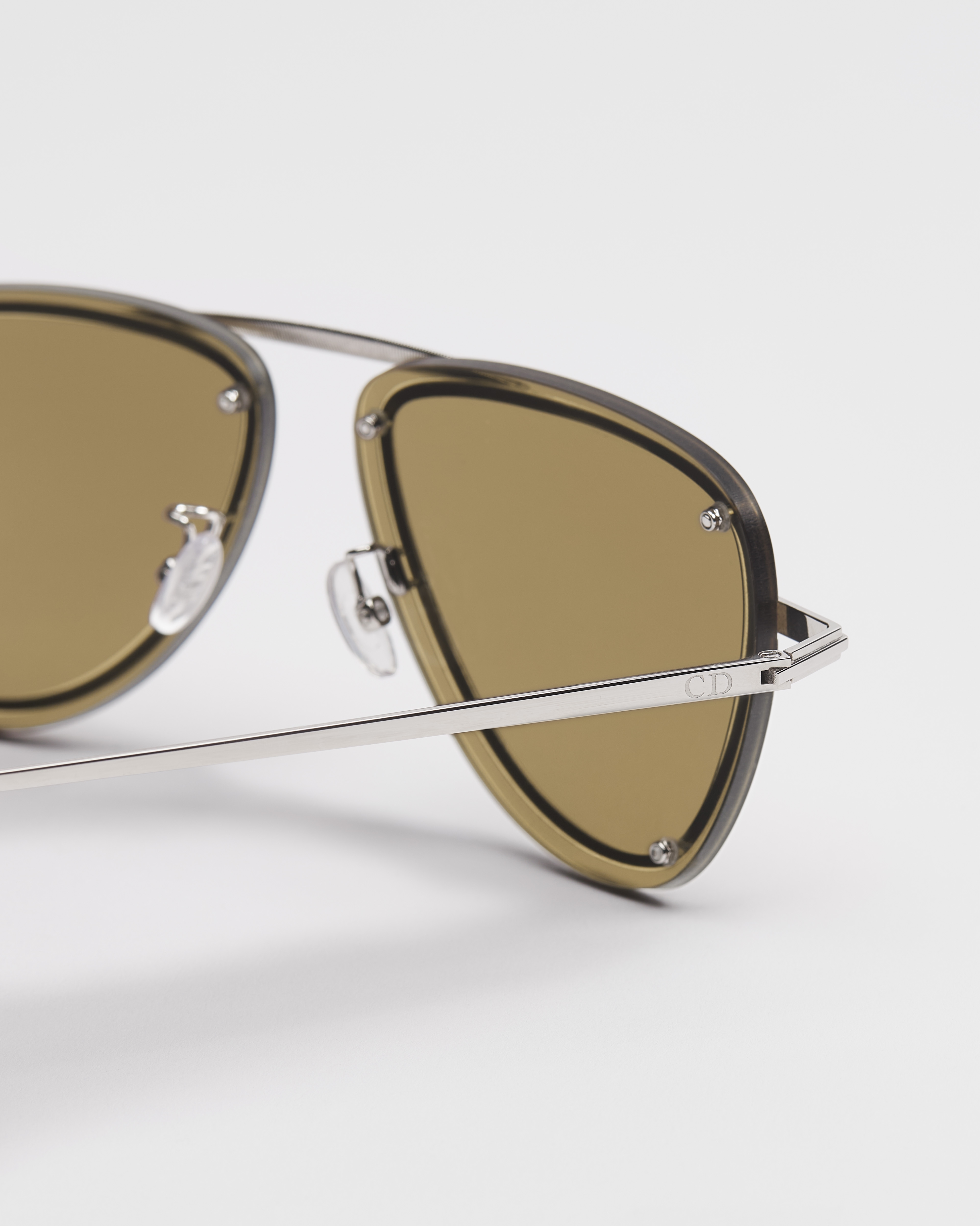 DiorBlackSuit A5U Gold-Tone Pilot Sunglasses E08