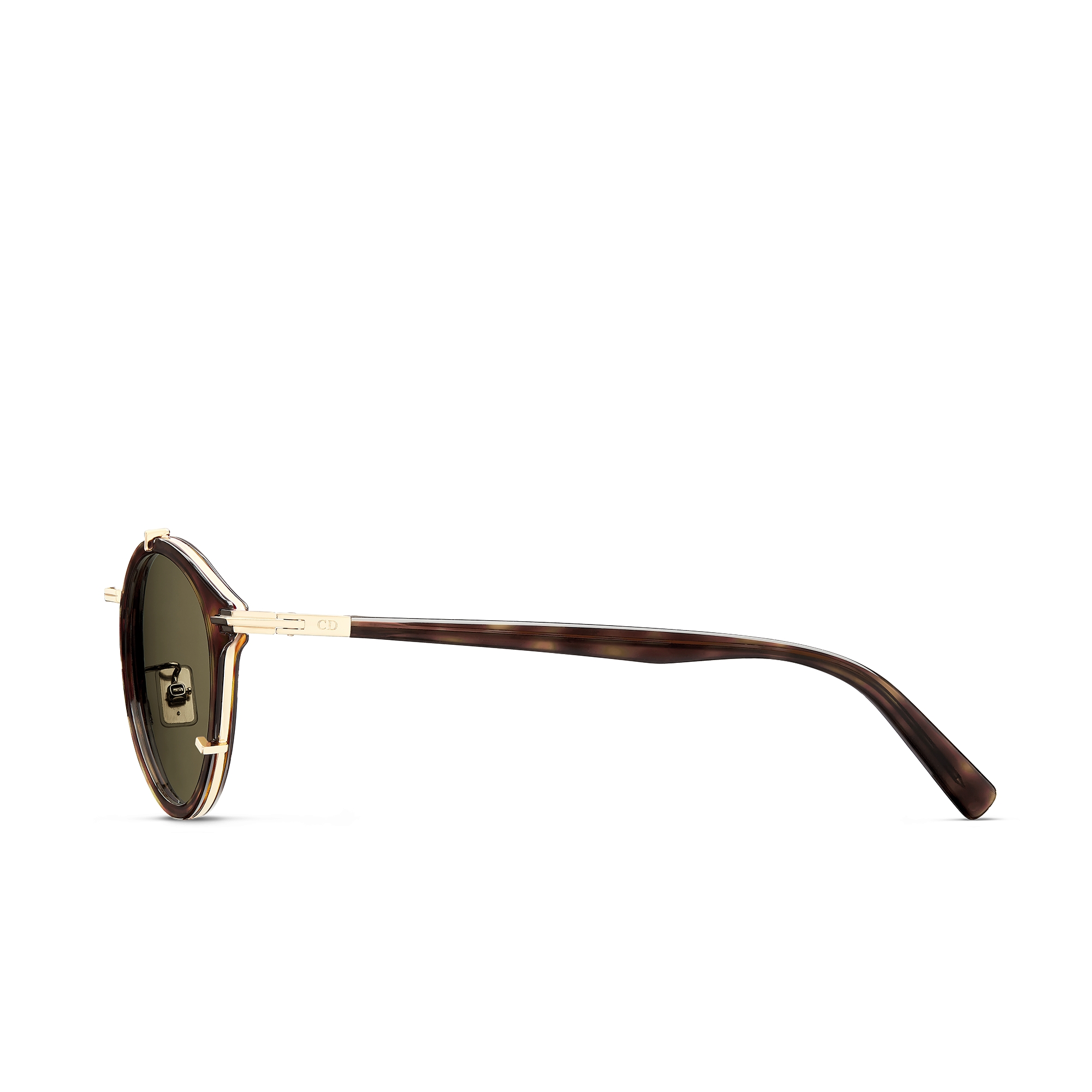 DiorBlackSuit R7U BioAcetate Pantos-Sonnenbrille mit Schildpattoptik in Braun E02