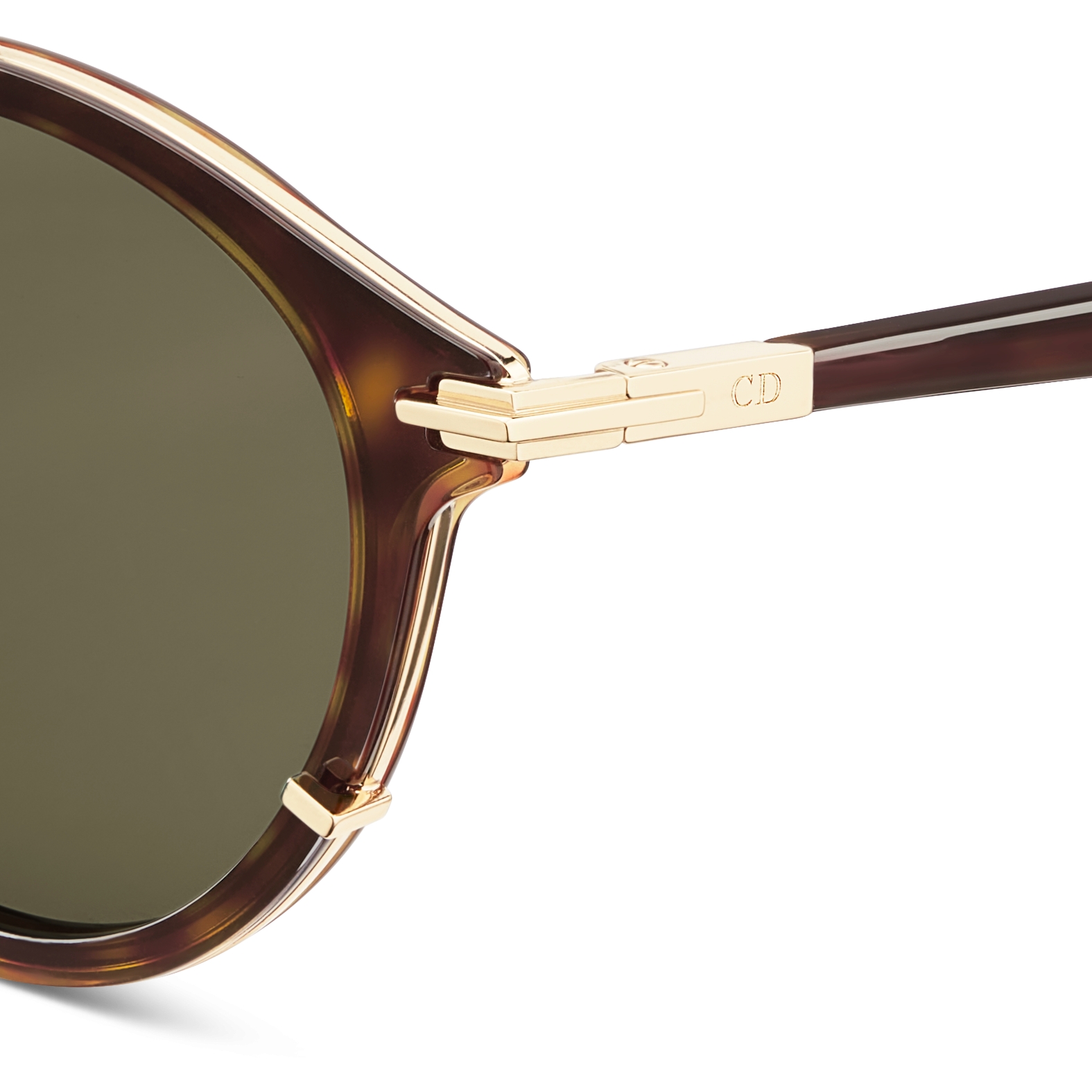 DiorBlackSuit R7U BioAcetate Pantos-Sonnenbrille mit Schildpattoptik in Braun E09