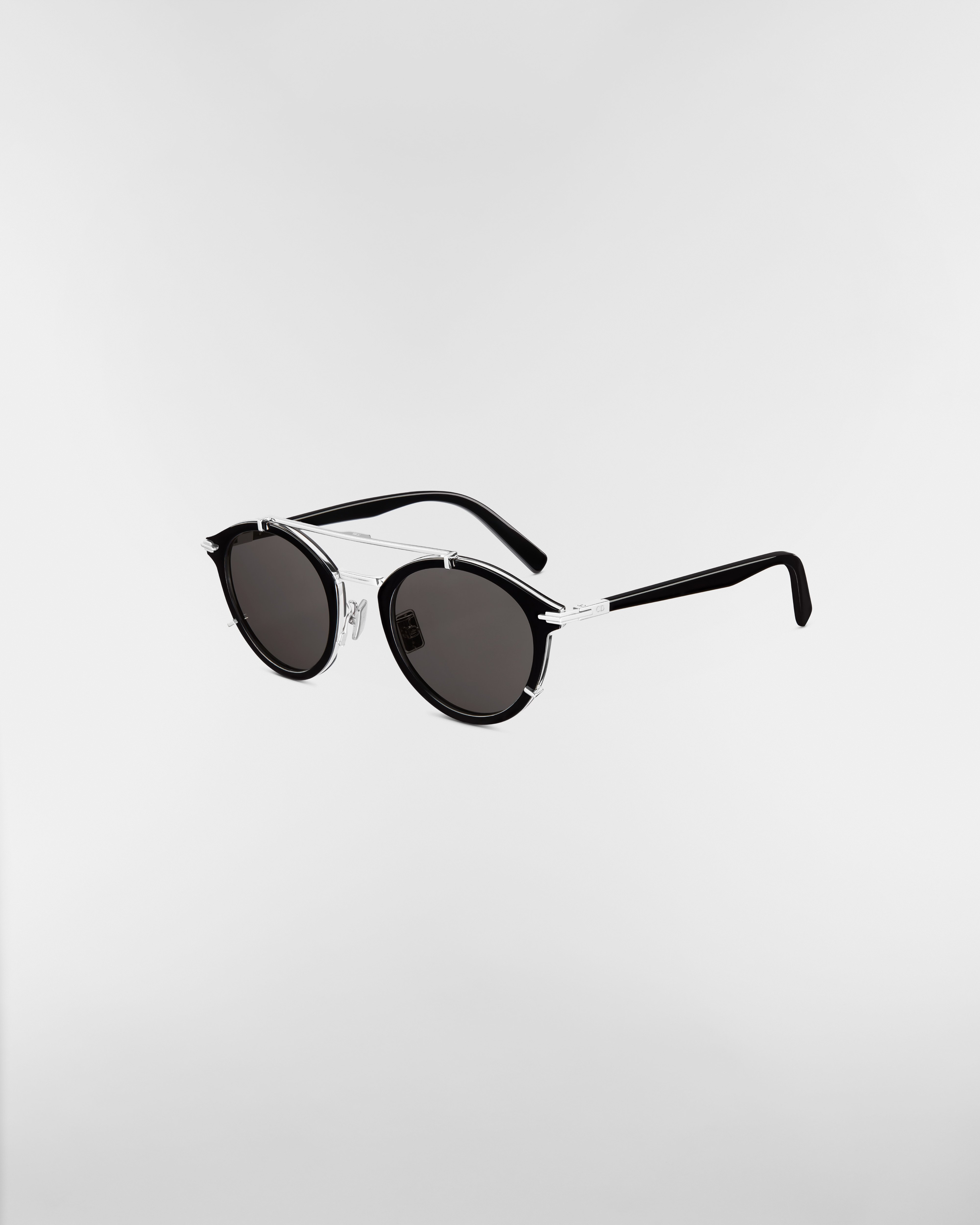 DiorBlackSuit R7U BioAcetate Black Pantos Sunglasses