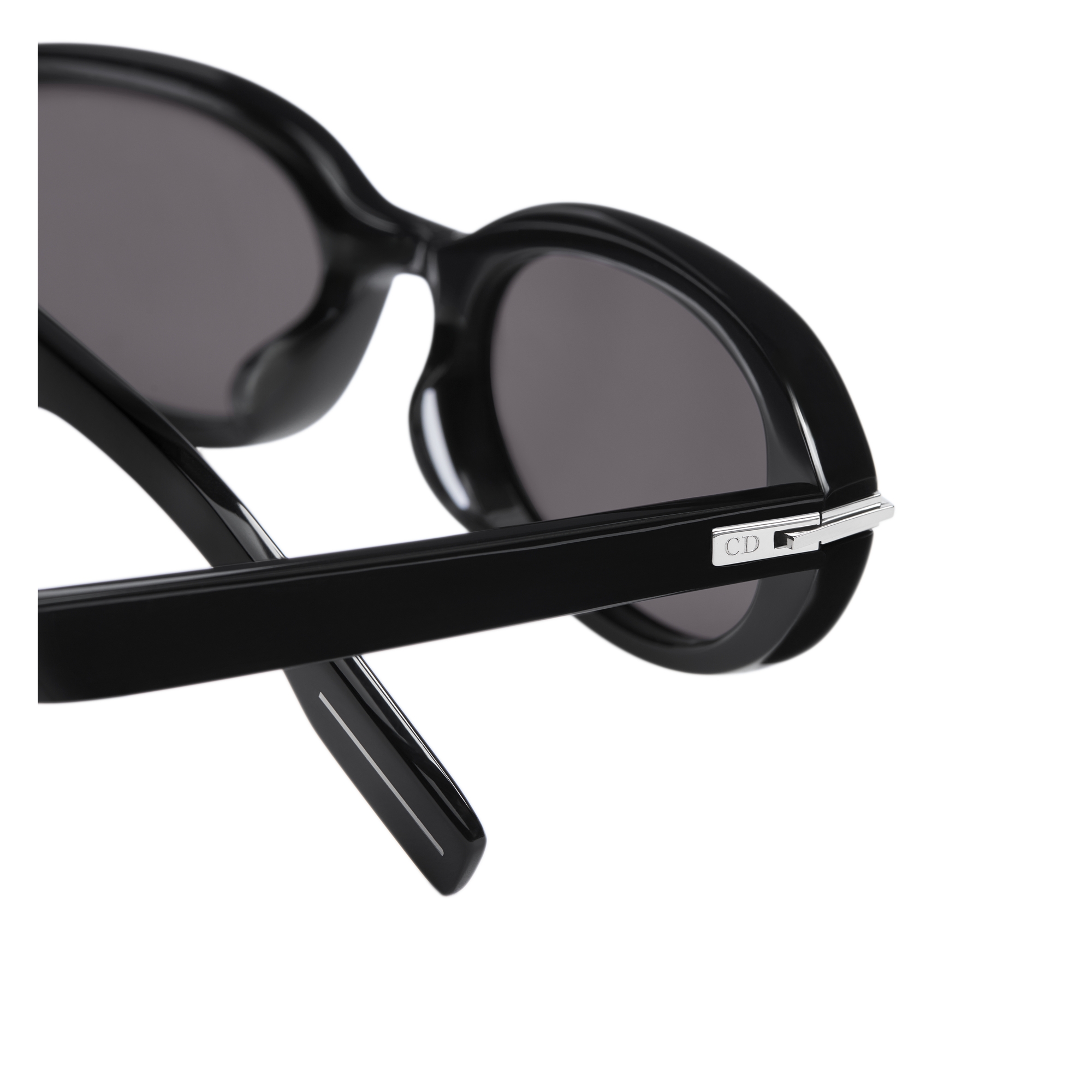 DiorBlackSuit R9F Black Oval Sunglasses E08