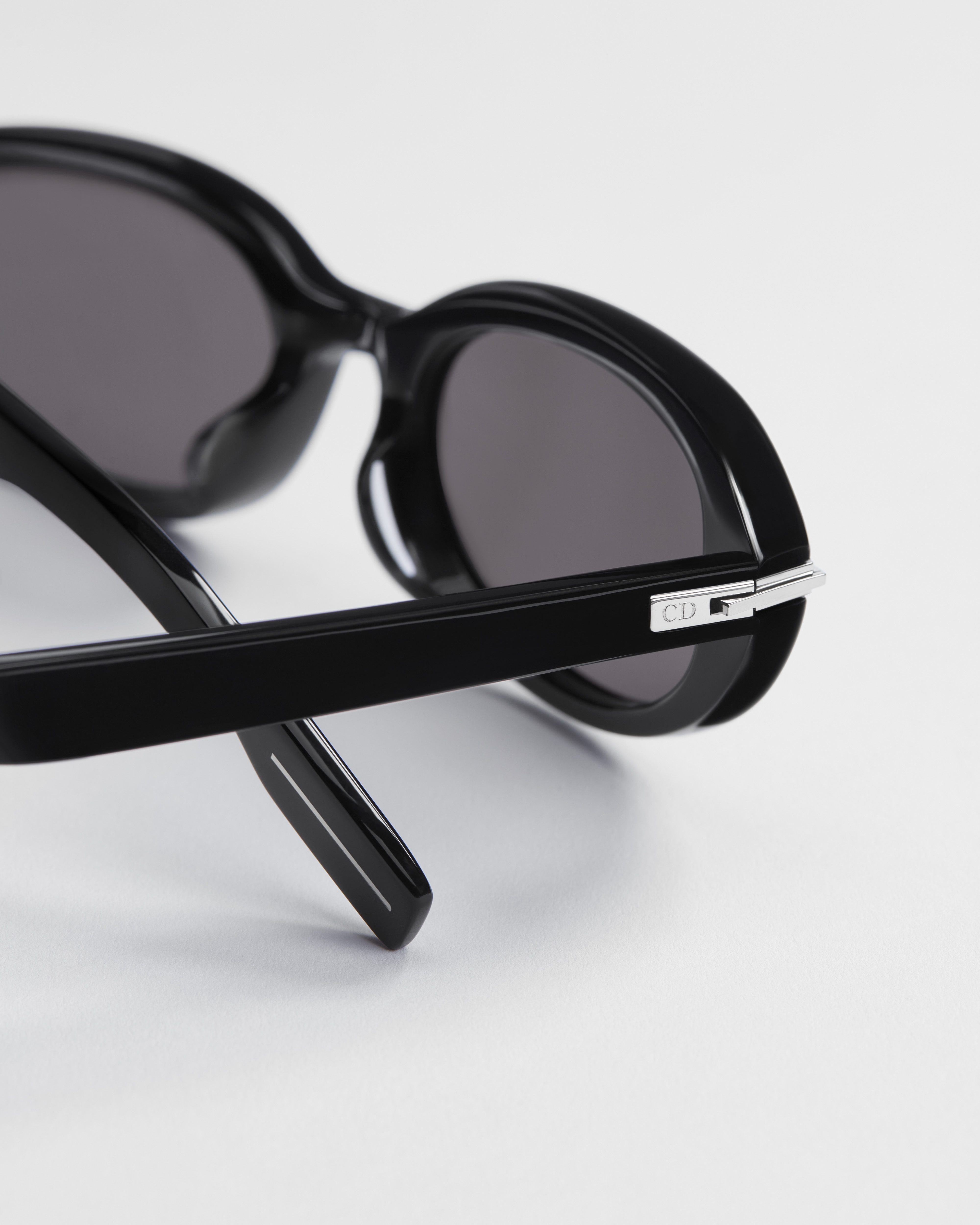 DiorBlackSuit R9F Black Oval Sunglasses E08