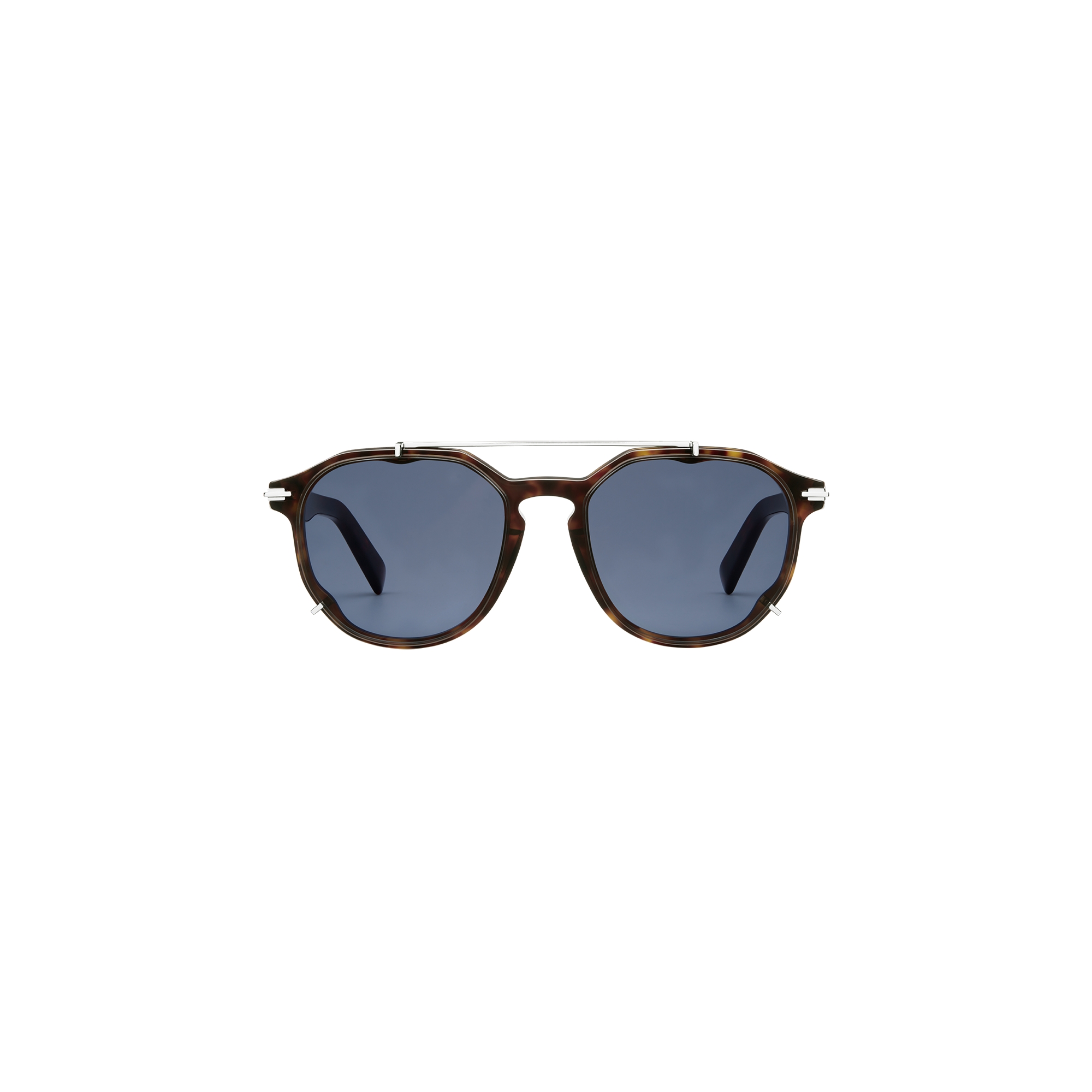 DiorBlackSuit RI Brown Tortoiseshell-Effect Pantos Sunglasses E01