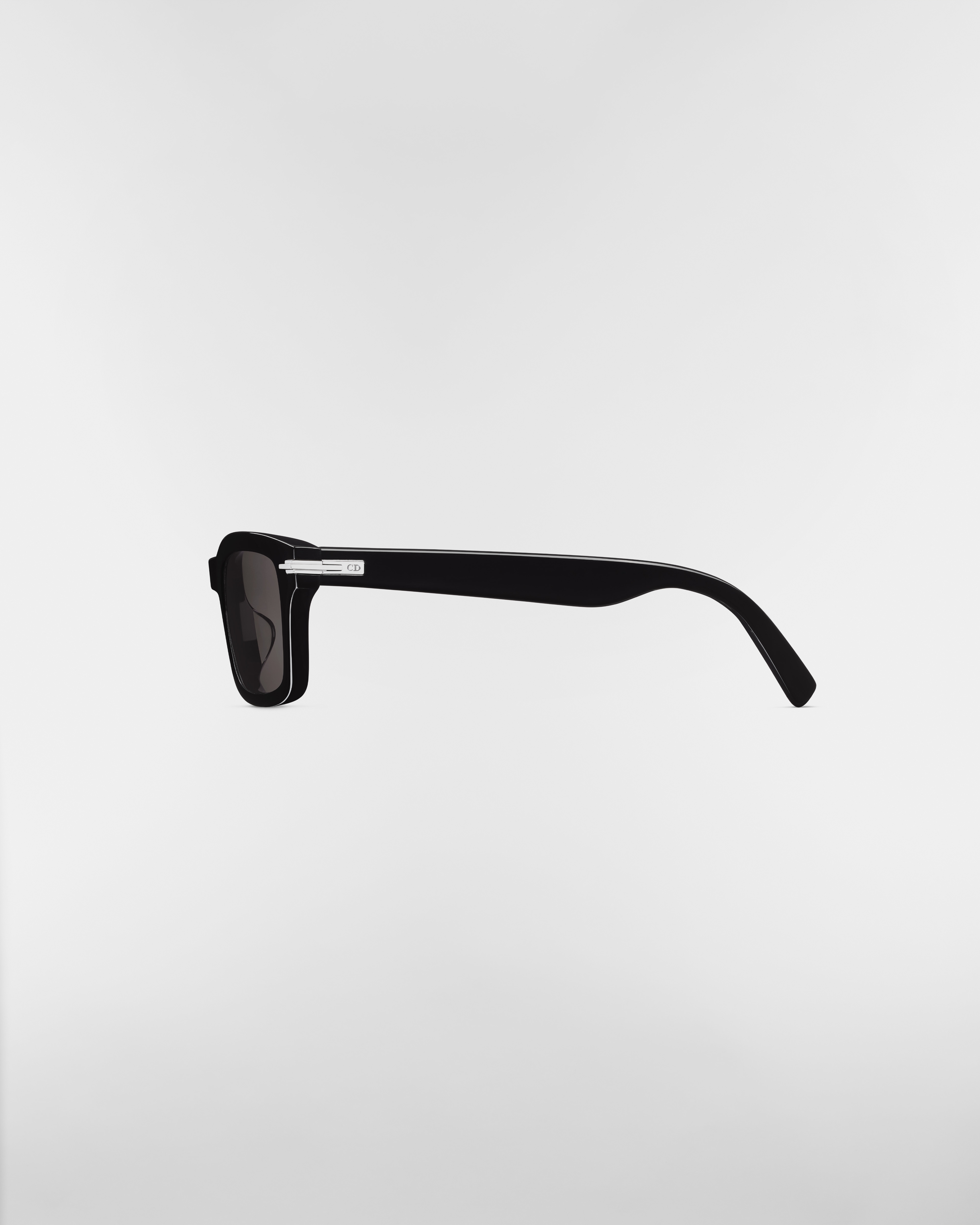 DiorBlackSuit S16F Black Rectangular Sunglasses E02