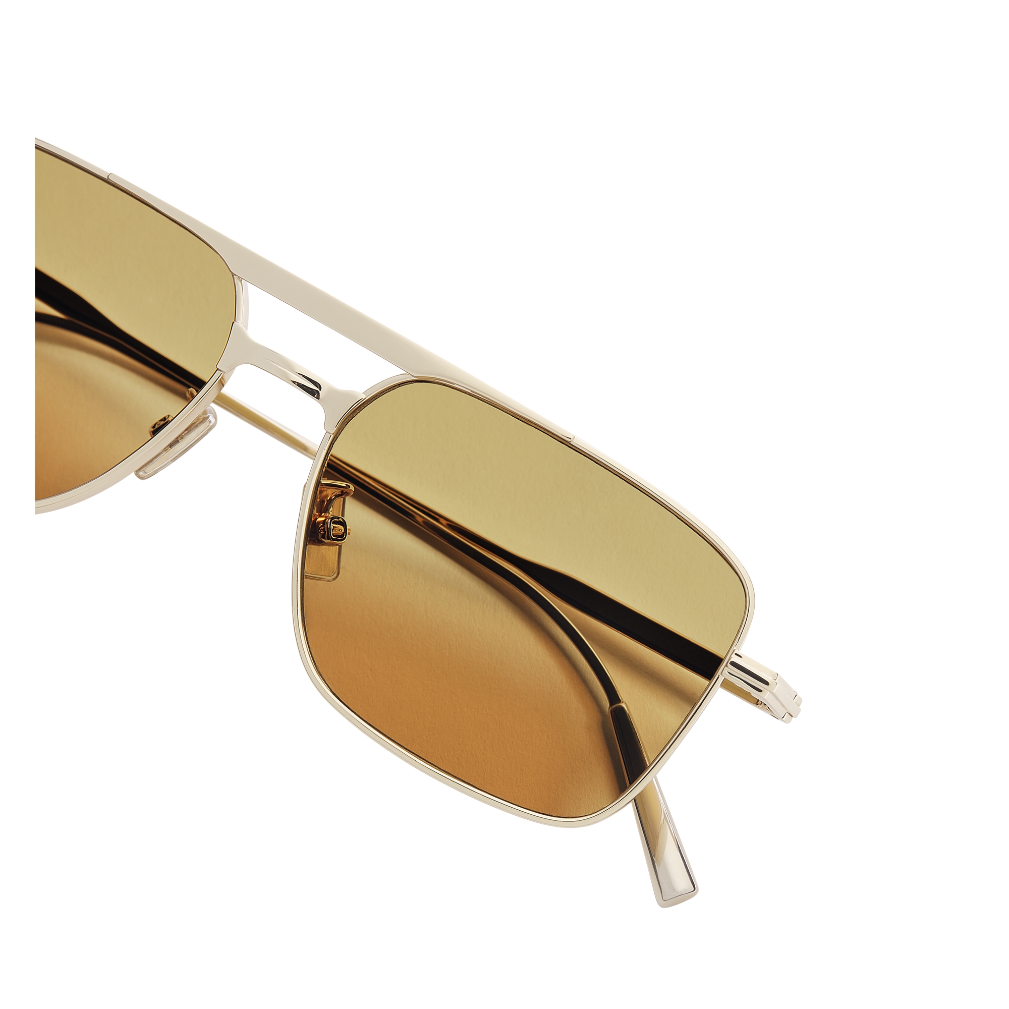 DiorBlackSuit S17U Yellow Navigator Sunglasses E06