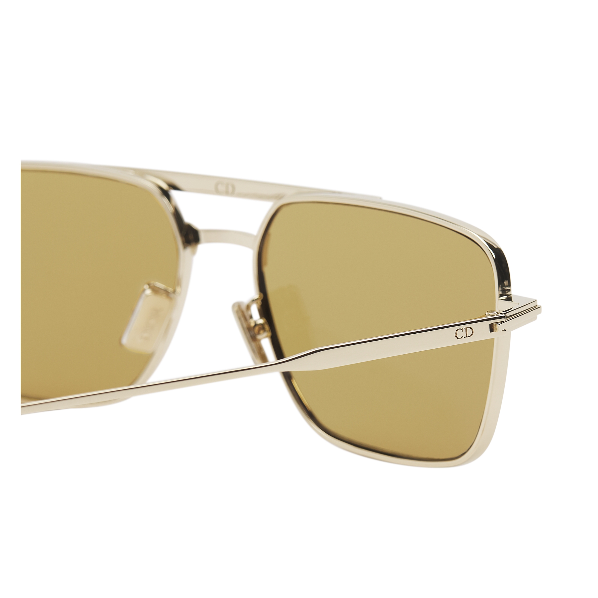 DiorBlackSuit S17U Yellow Navigator Sunglasses E08