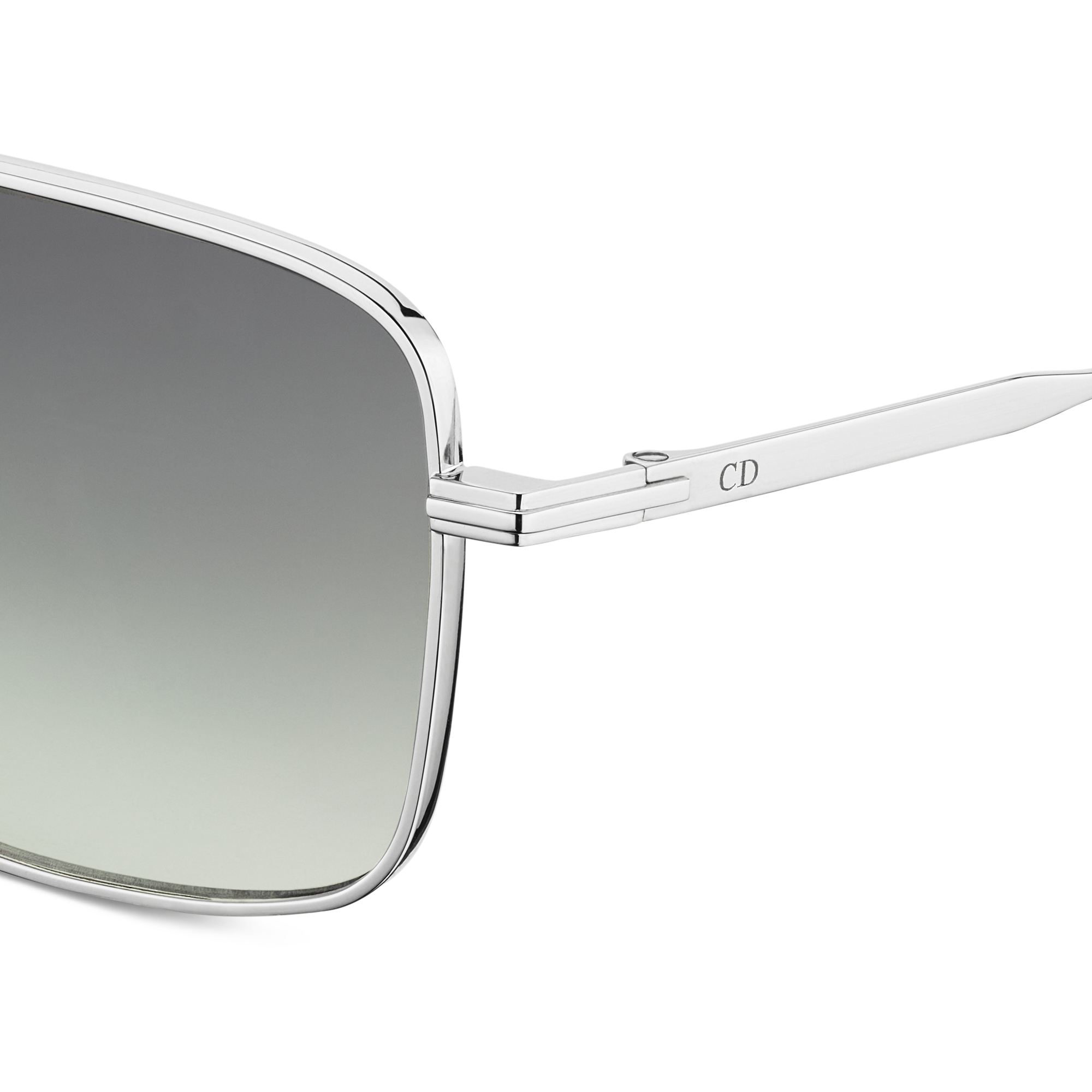 DiorBlackSuit S17U Navigatorzonnebril, groen met kleurverloop E09