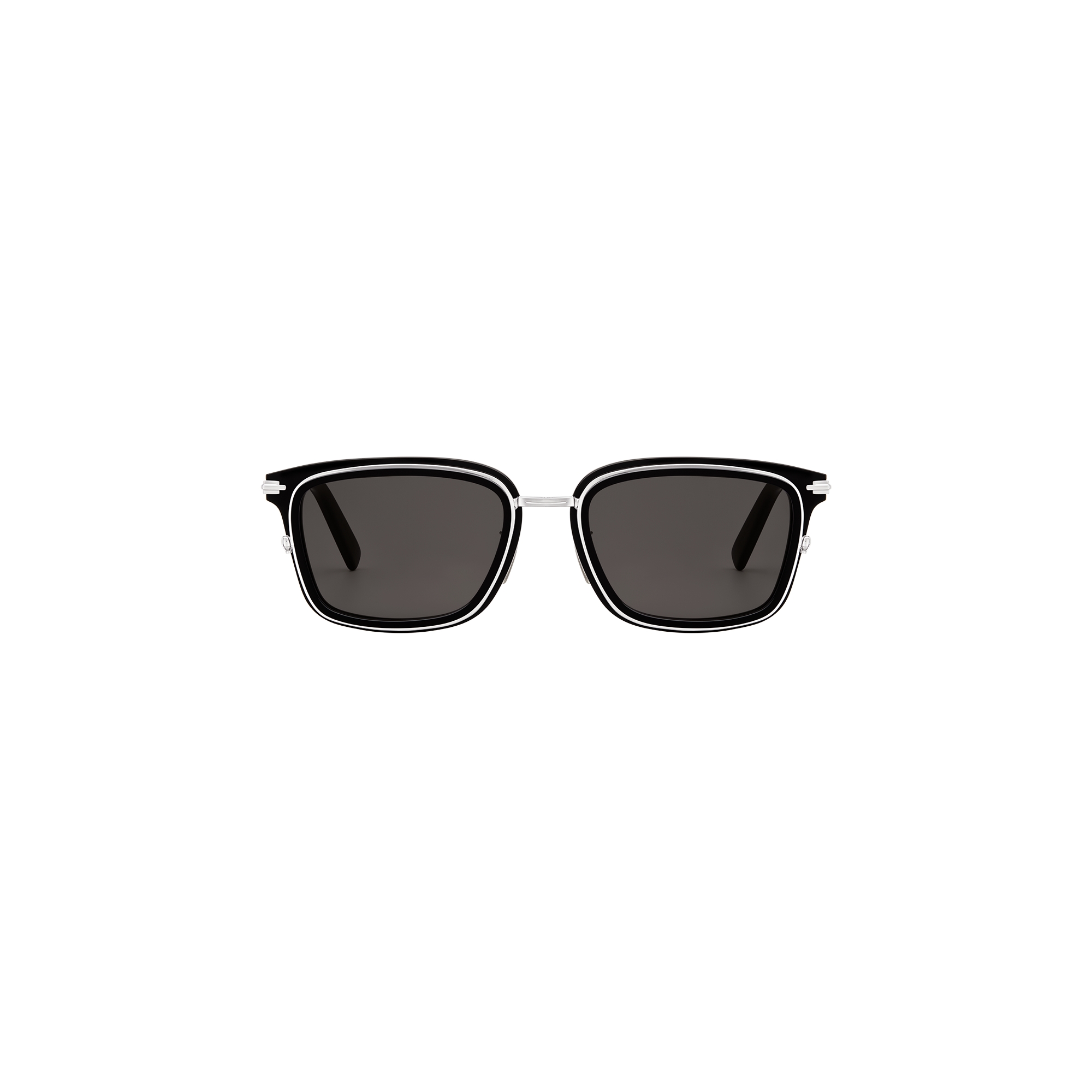 DiorBlackSuit S18F Black Rectangular Sunglasses E01