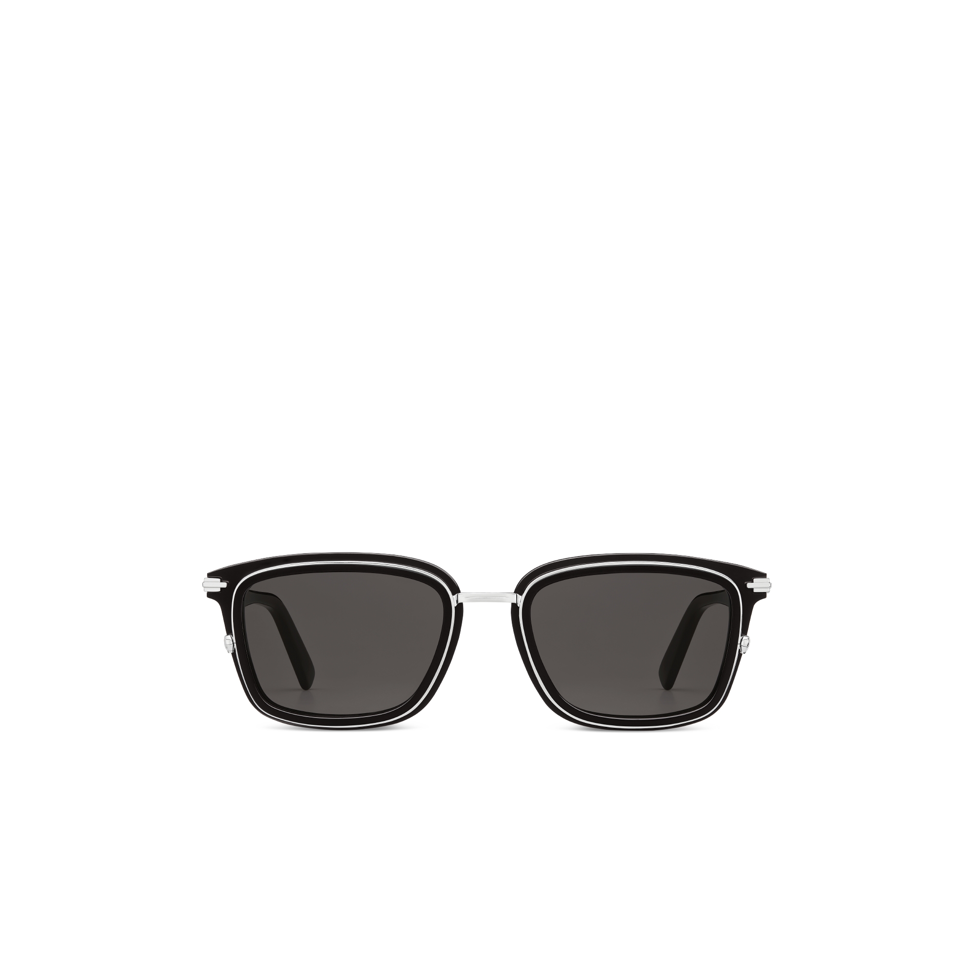 DiorBlackSuit S18U Black Rectangular Sunglasses E01