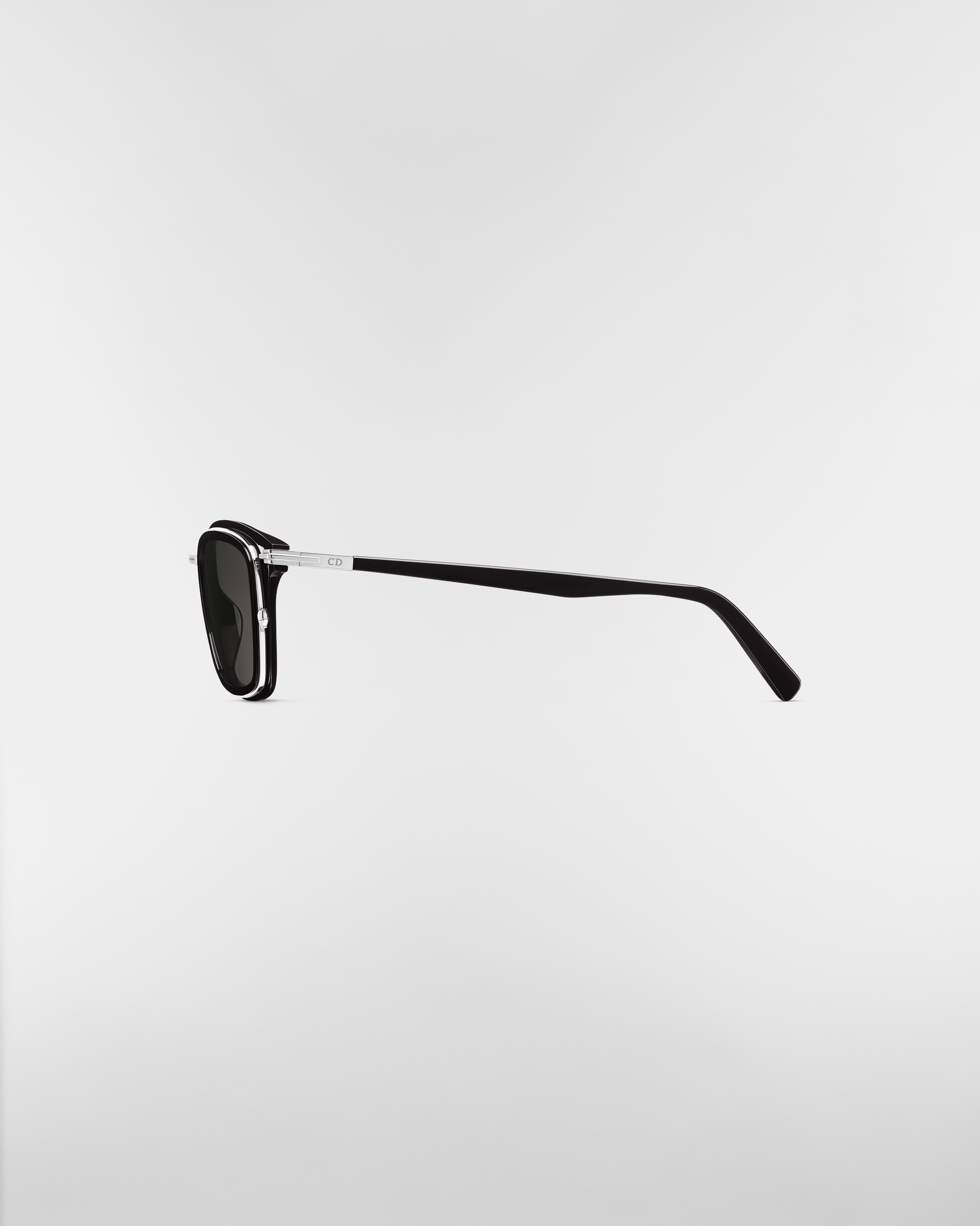 DiorBlackSuit S18U Gafas de sol rectangulares negras E02