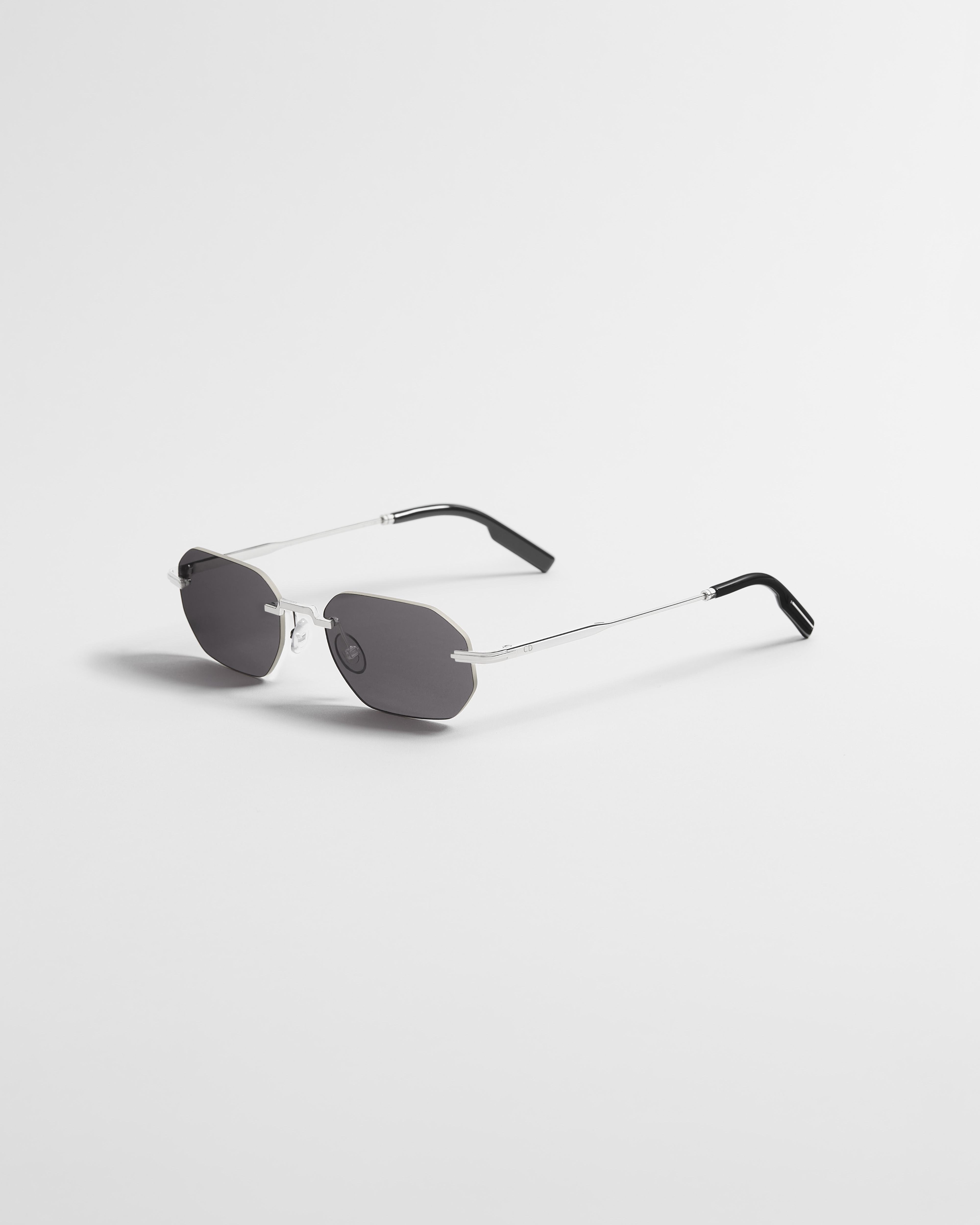 DiorBlackSuit S19U Lunettes de soleil octogonales grises E03