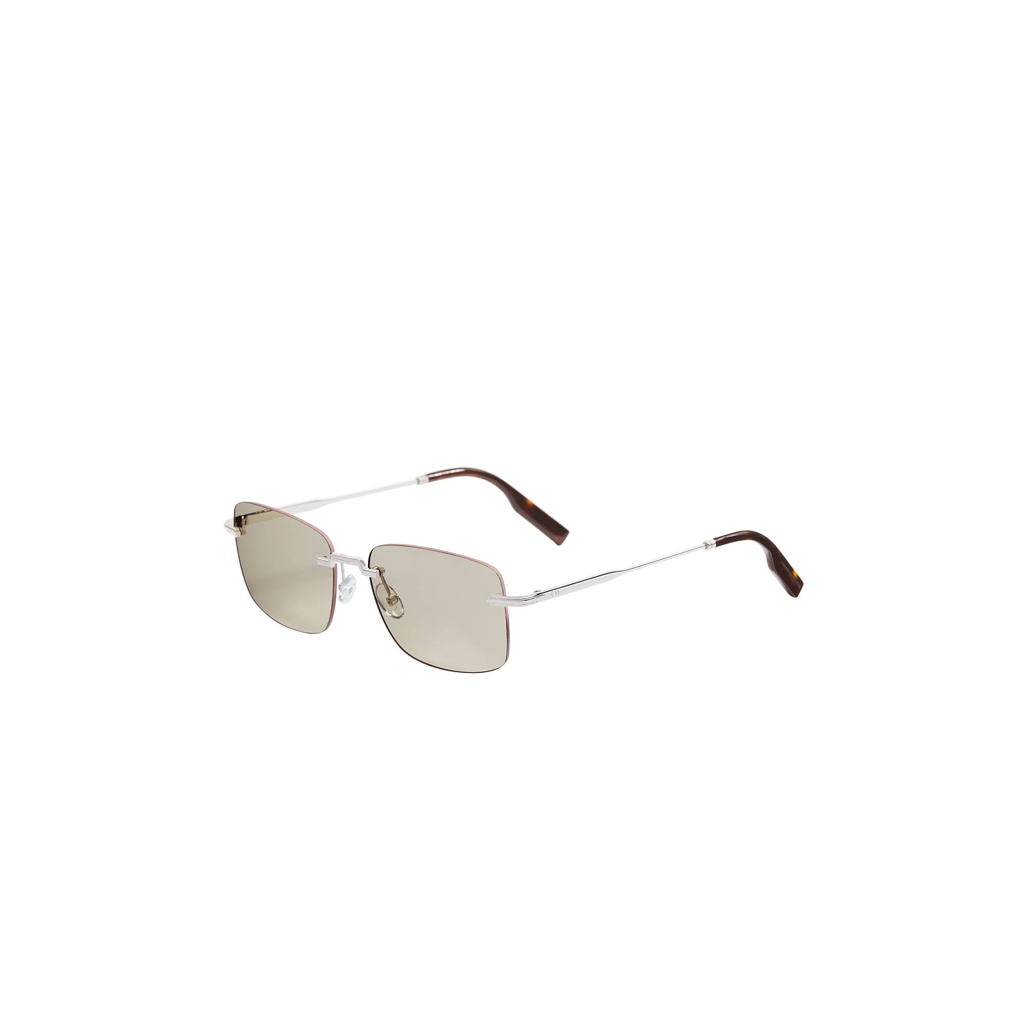  Beige Square Sunglasses