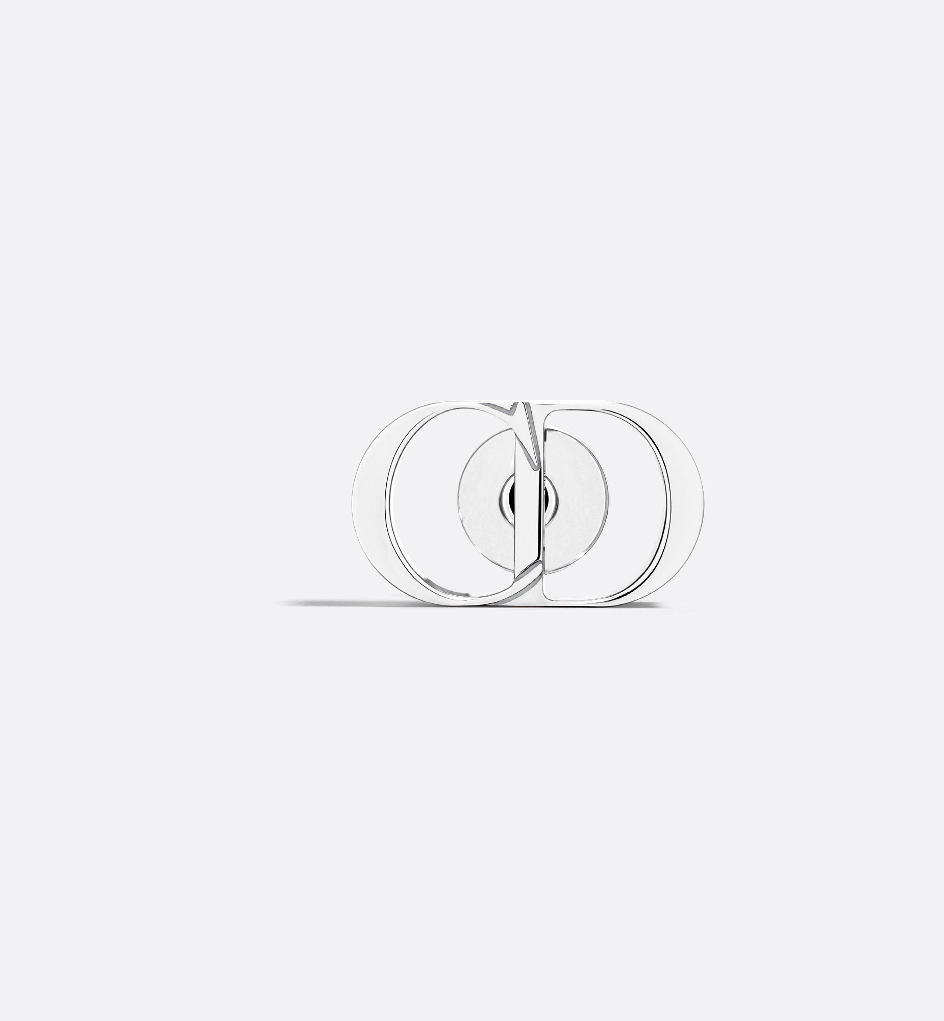 DIOR | CD Icon ピアス シルバー & クリスタル DIOR | CD Icon ピアス シルバー & クリスタル