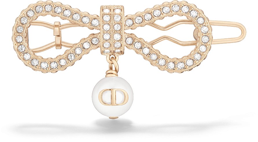 Le Nœud de Dior Barrette Front view Front view