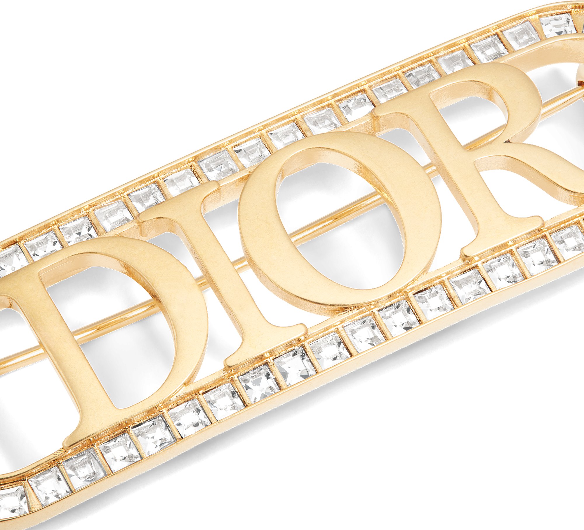 DIOR | Dio(r)evolution ブローチ メタル & クリスタル