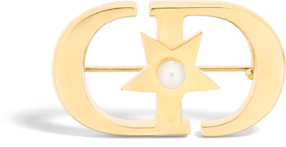 Lucky 30 Montaigne Brooch Front view