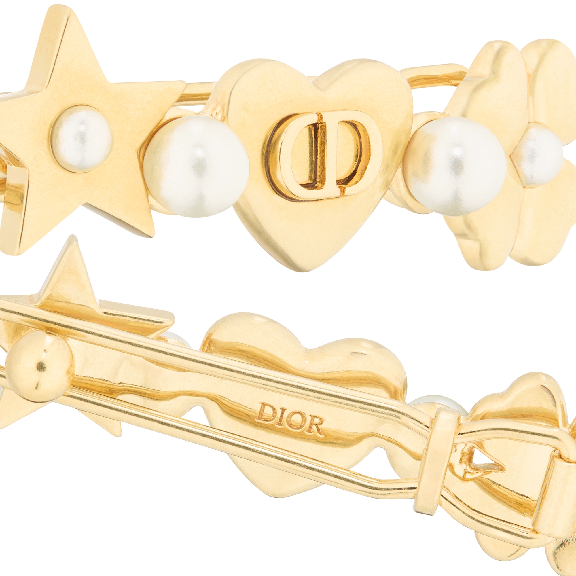 Lucky Dior Set of Barrettes