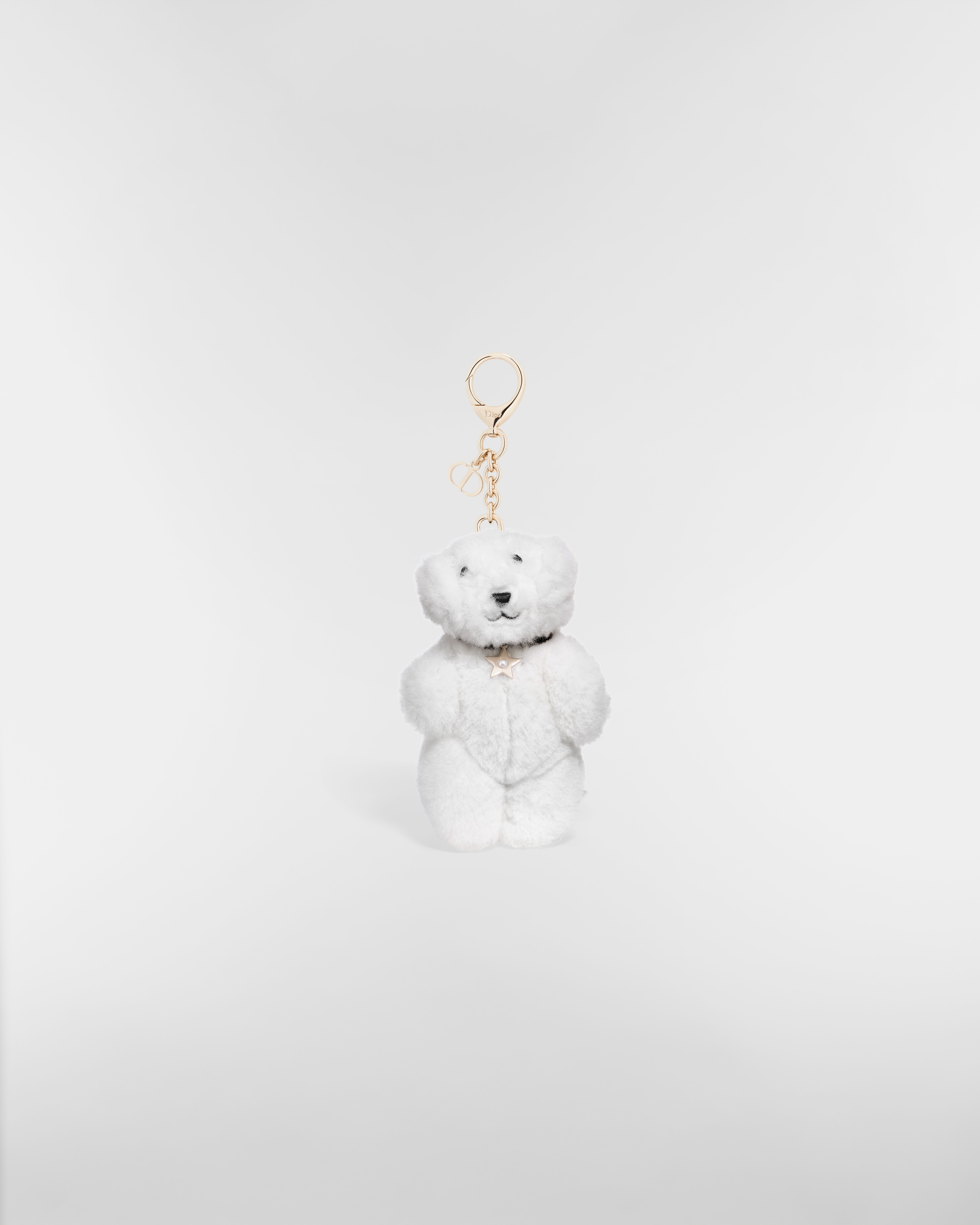 ボビー バッグチャーム ラムウール・メタル・レジンパール E01