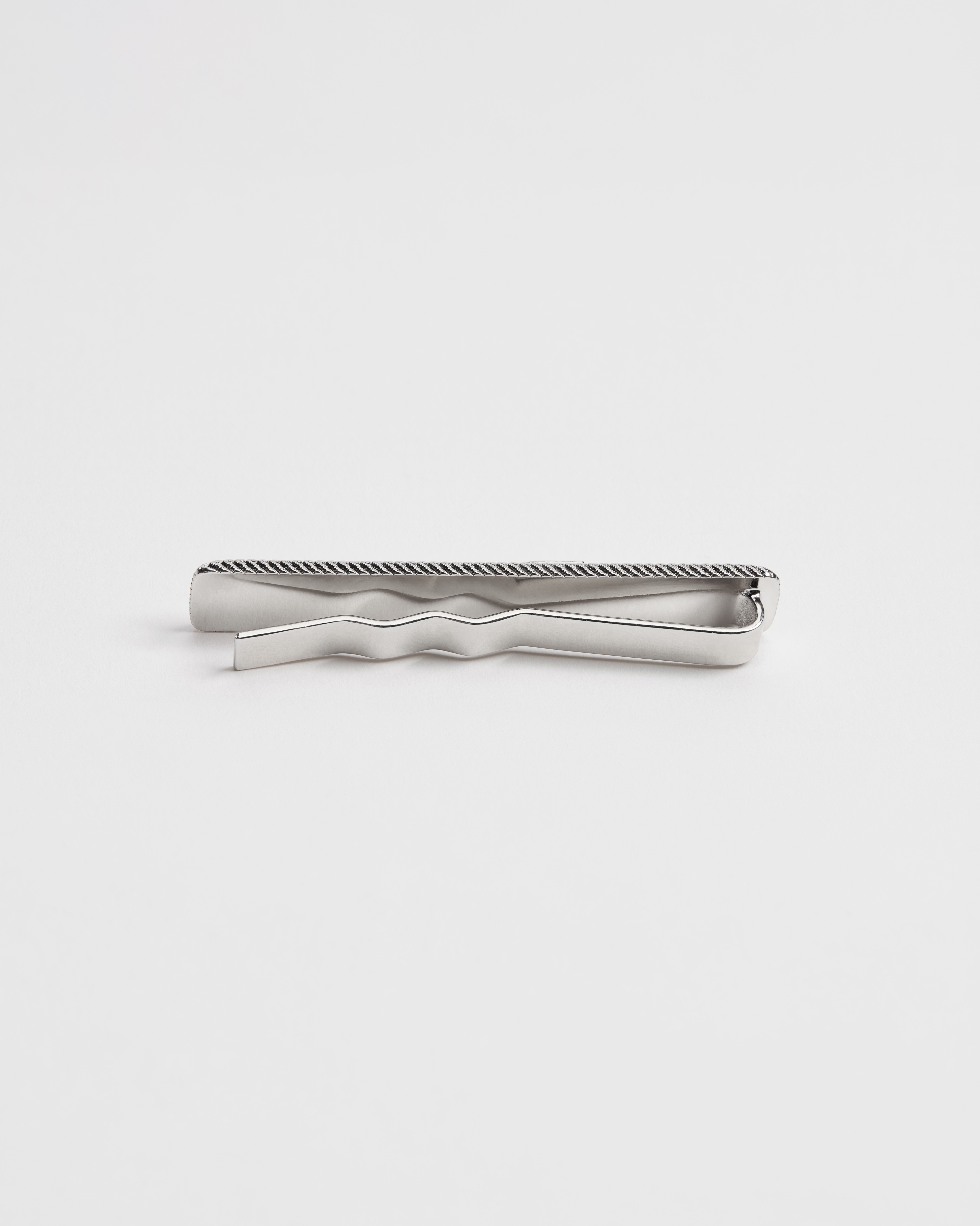 Dior Guilloché 領帶夾 銀 E08