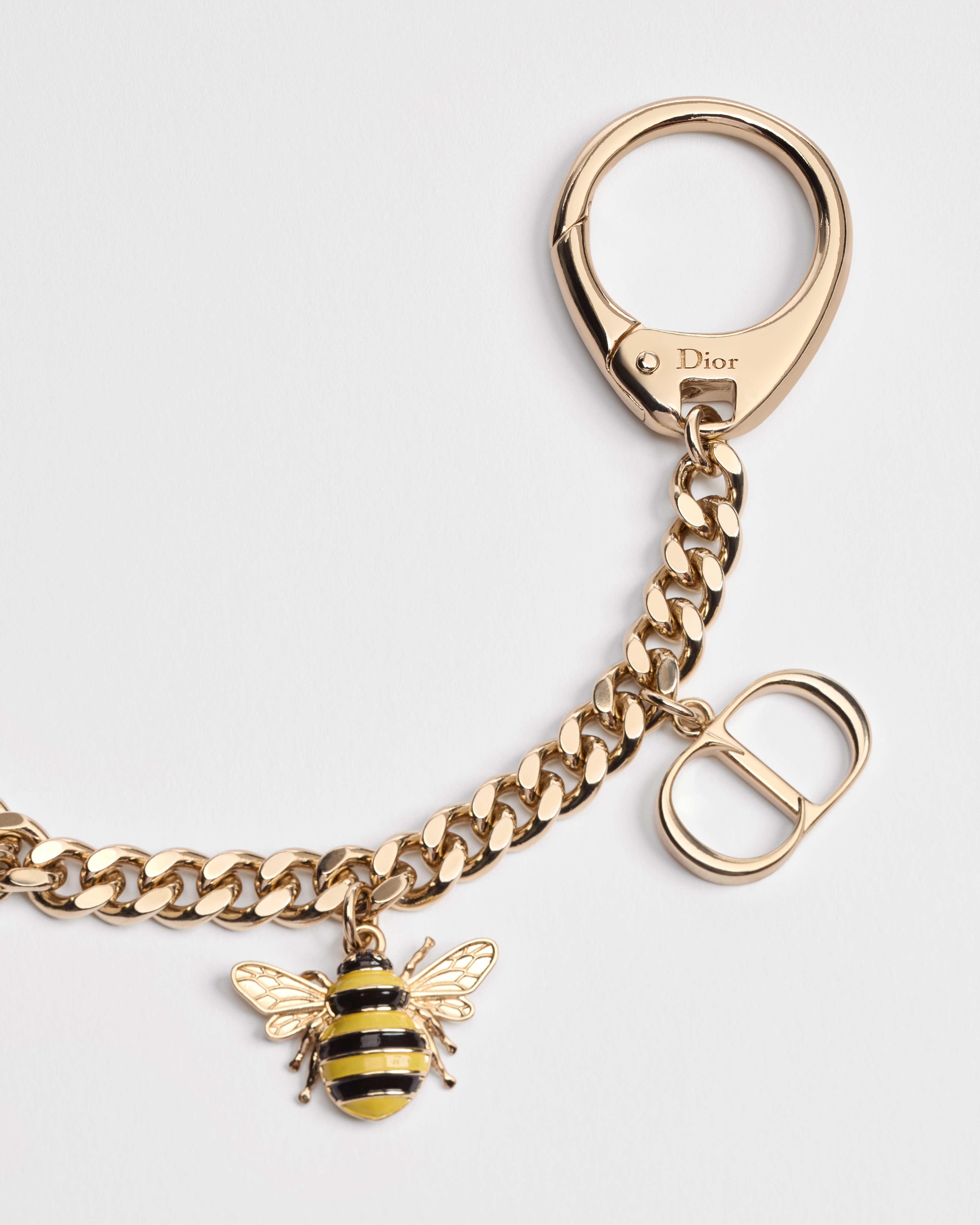 Dior Daisy 手袋吊饰 金色饰面金属和多色涂漆装饰 E12