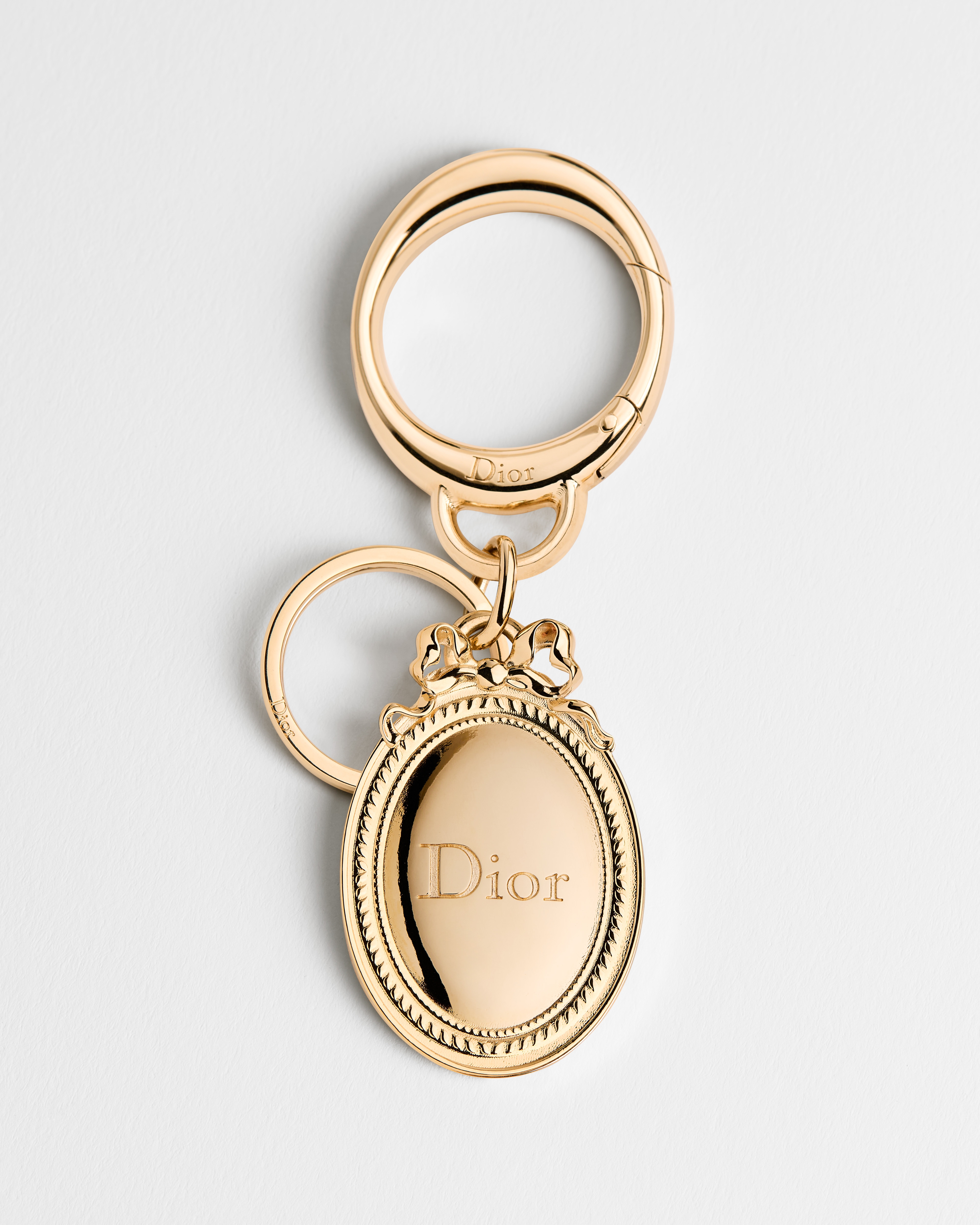 Charm para bolso Dior Médaillon Metal dorado E01