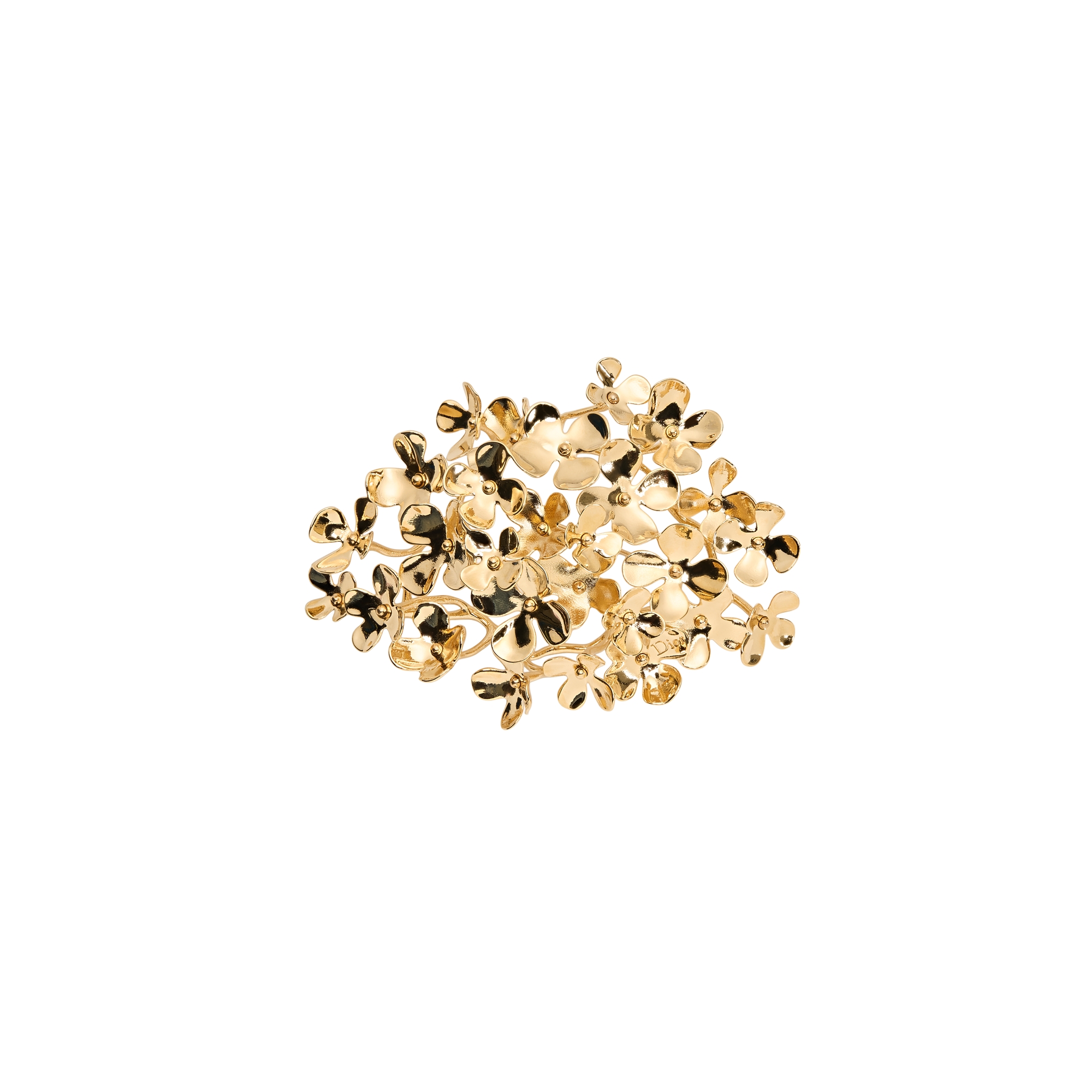 Dioriviera Dior Hortensia Brooch Gold-Finish Metal | DIOR US