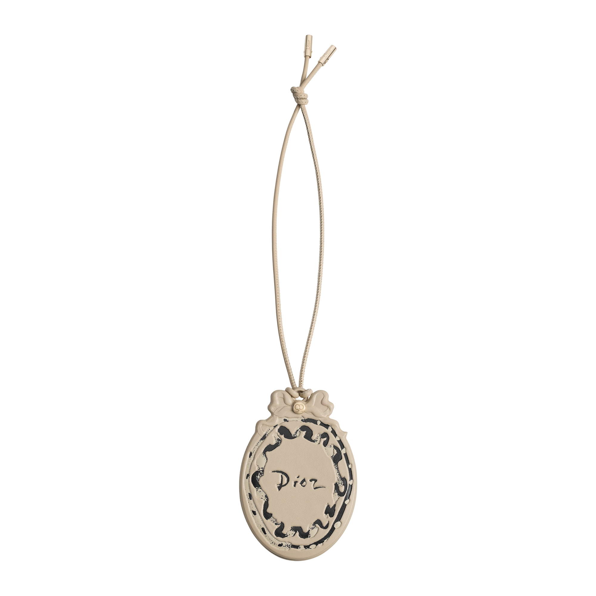 Dioriviera Dior Médaillon Bag Charm Gold-Finish Metal, Trench