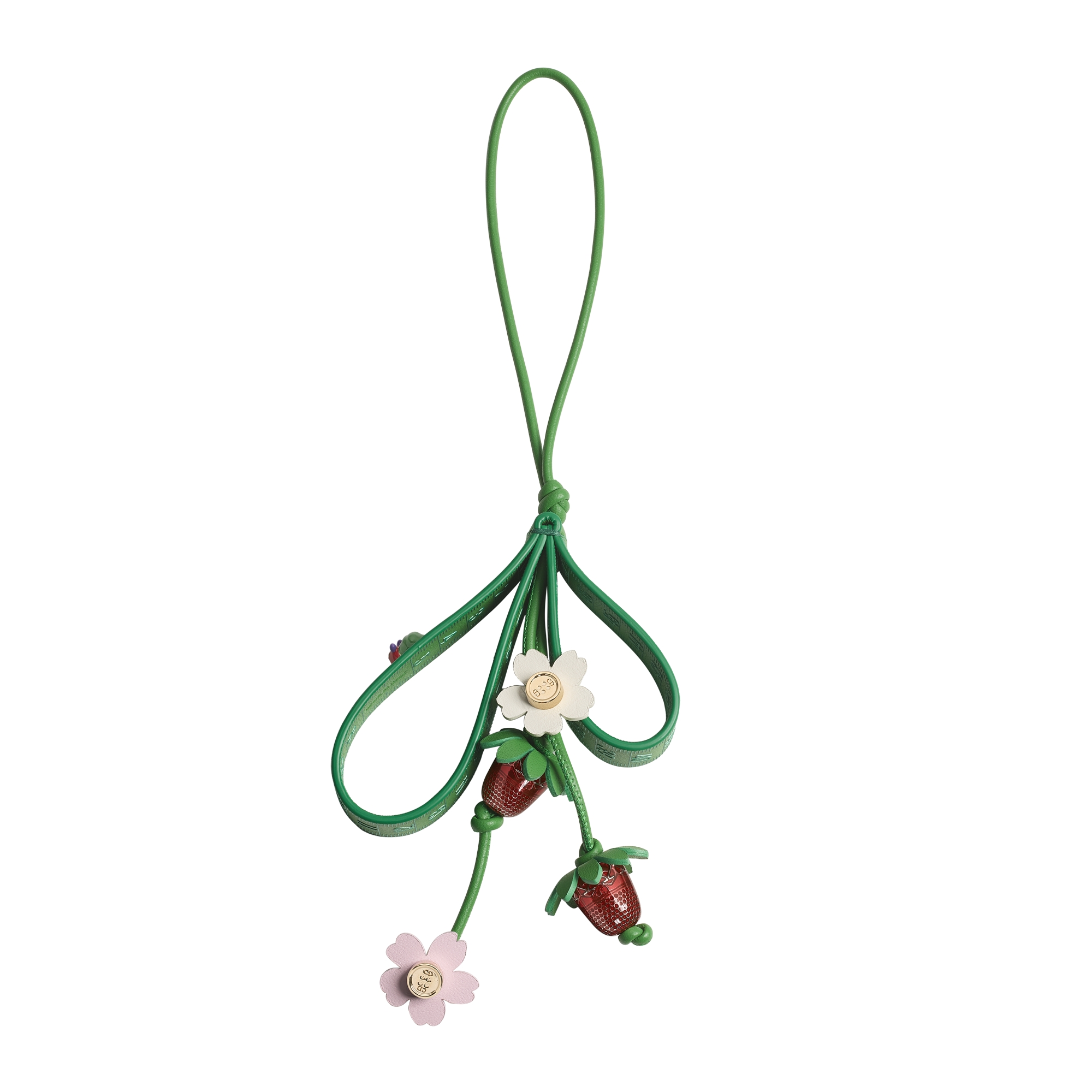 Jardin d'Atelier Dior Bag Charm Gold-Finish Metal, Multicolor Calfskin and Multicolor Lacquer E01