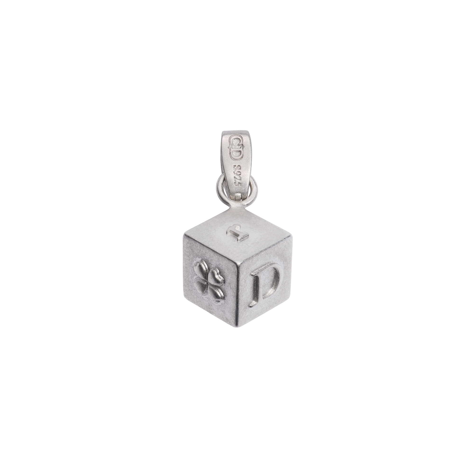 Dior Charms Die Pendant Silver E01