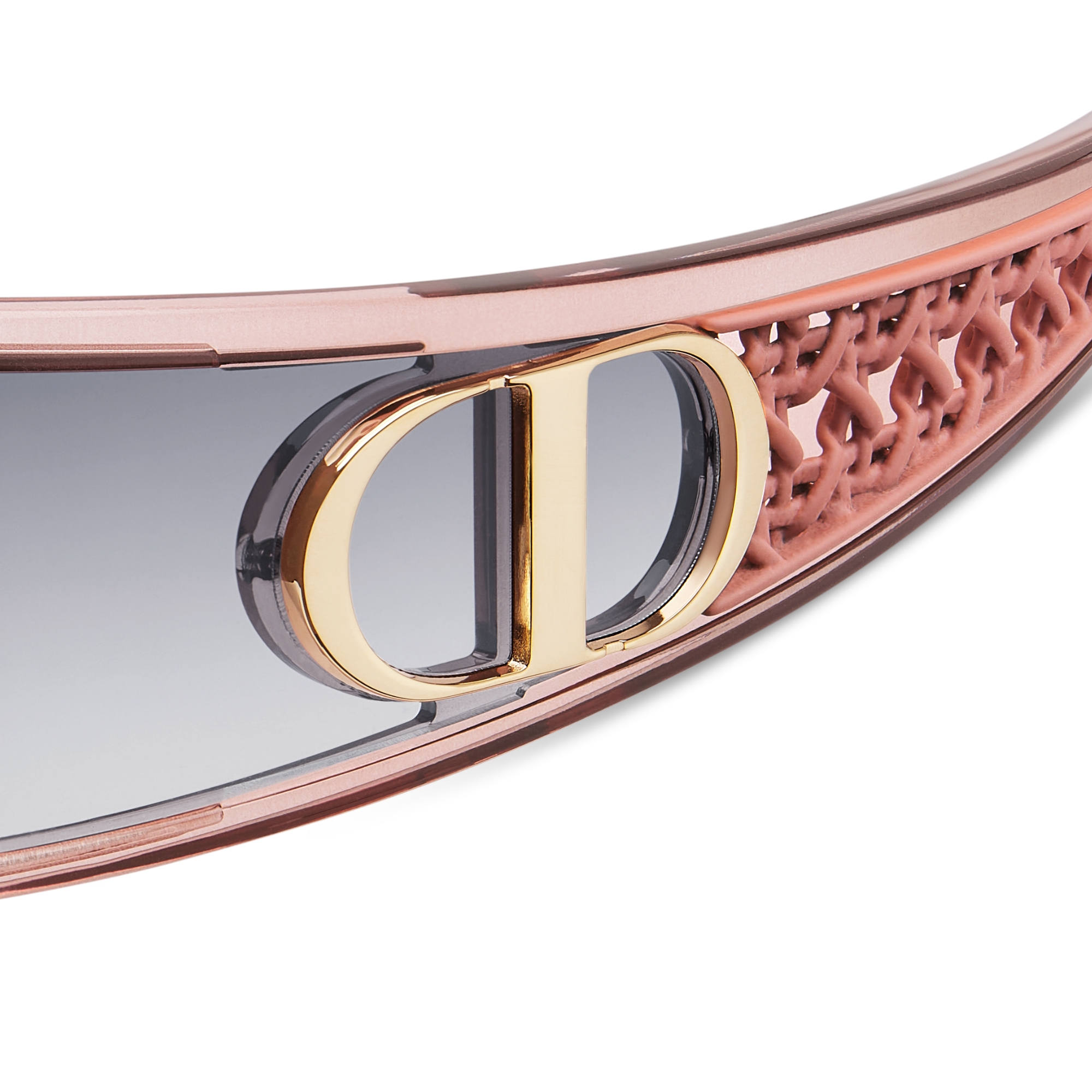 VeryDior M1U Transparent Pink Mask Sunglasses E09