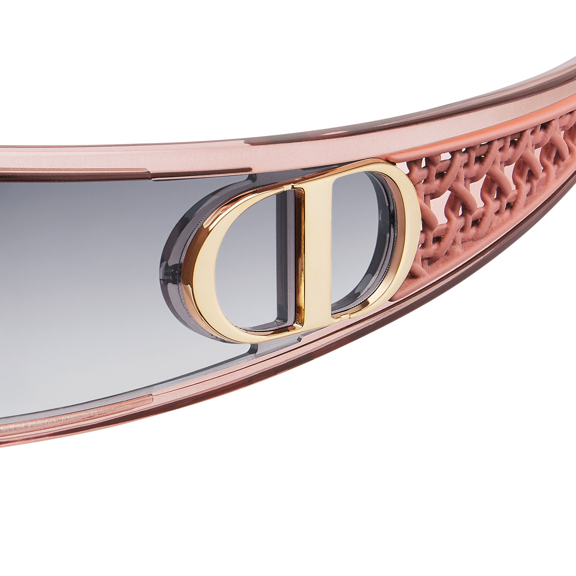 VeryDior M1U Transparent Pink Mask Sunglasses E09