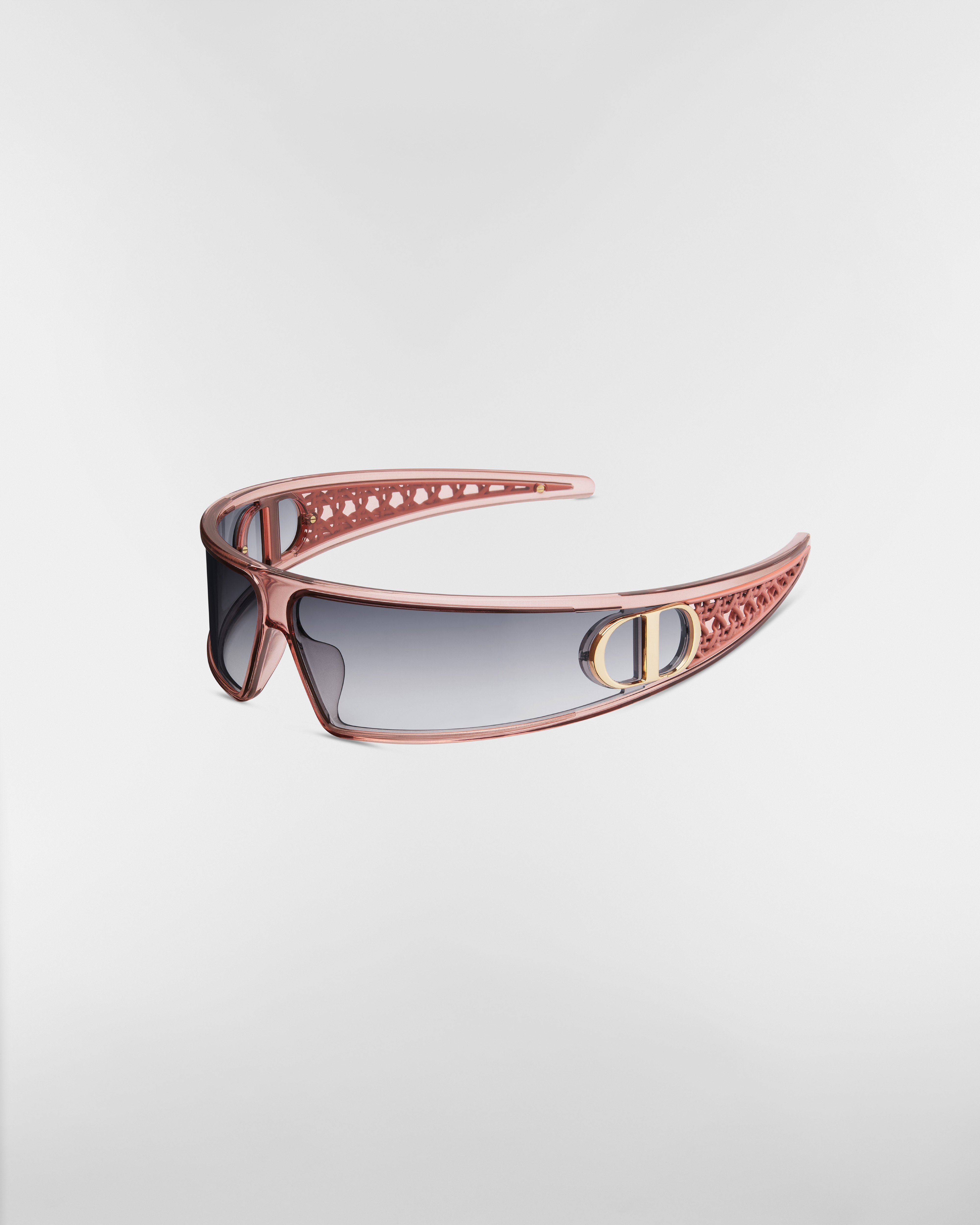 VeryDior M1U Transparent Pink Mask Sunglasses E03