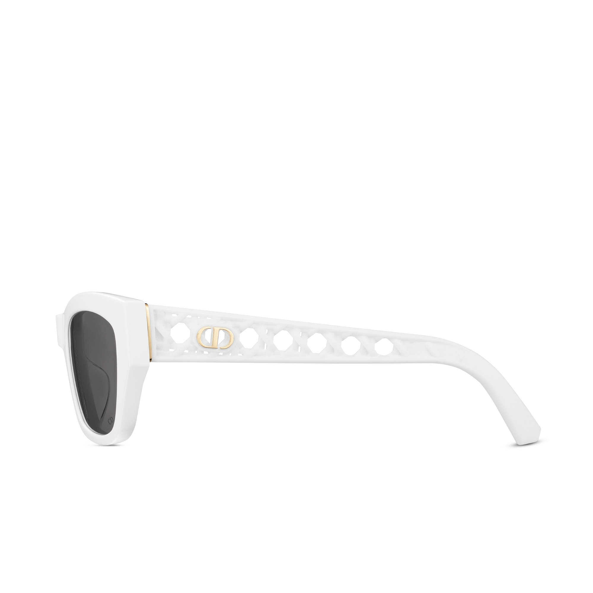 Lunettes De Soleil Chrome Hearts Blanches – Modèle Zelda, Occasion En Bon état