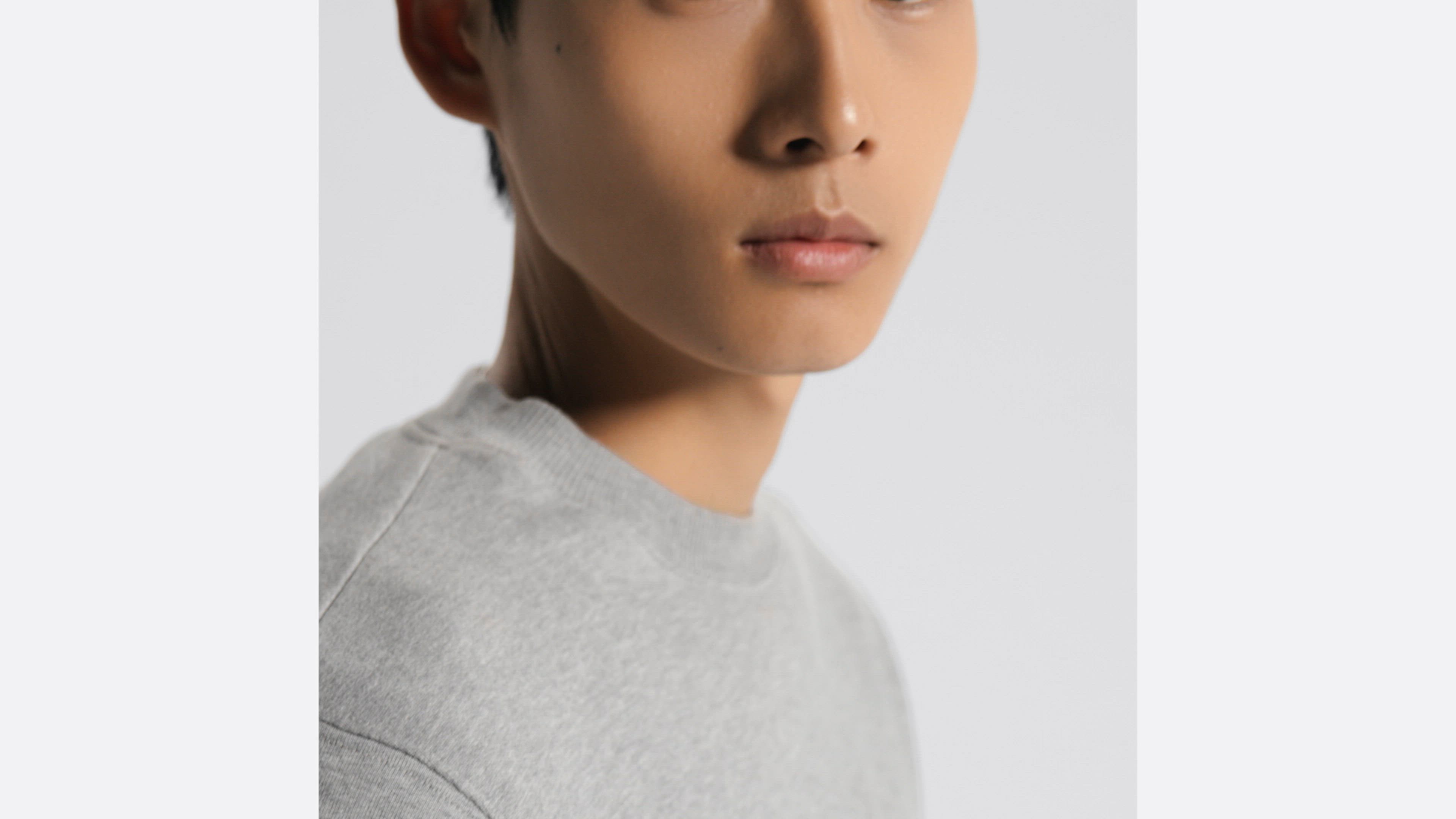 CD Icon Sweatshirt Gray Cotton Fleece | DIOR